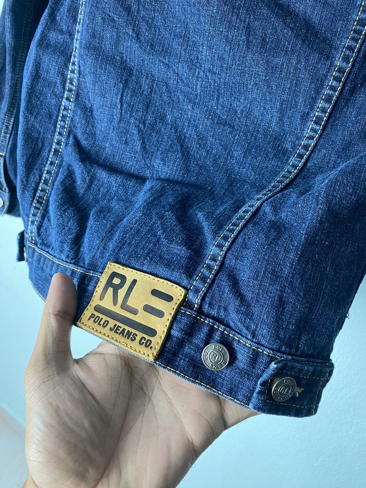 Polo Ralph Lauren × Ralph Lauren × Vintage Vintage Ralph Lauren Denim Jacket Kids Size Size US XXS / EU 40 - 9 Thumbnail