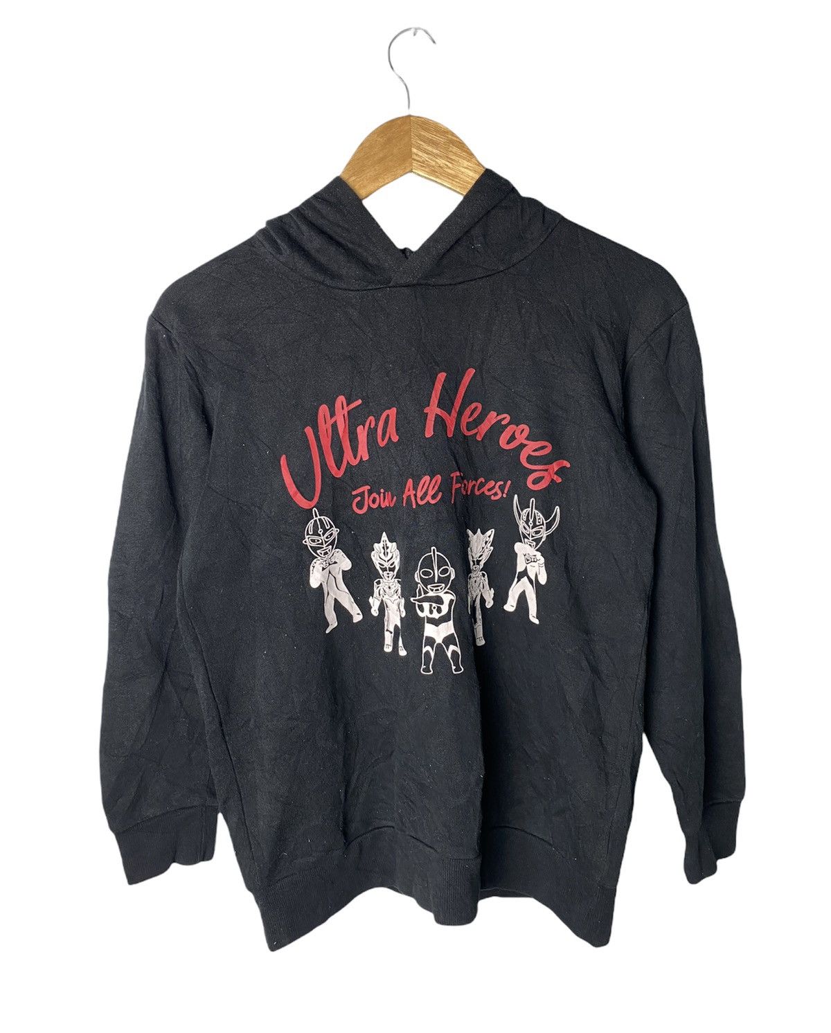 Anime × Japanese Brand Ultraman Ultra Heroes Join All Forces Bandai Hoodie Size US S / EU 44-46 / 1 - 1 Thumbnail