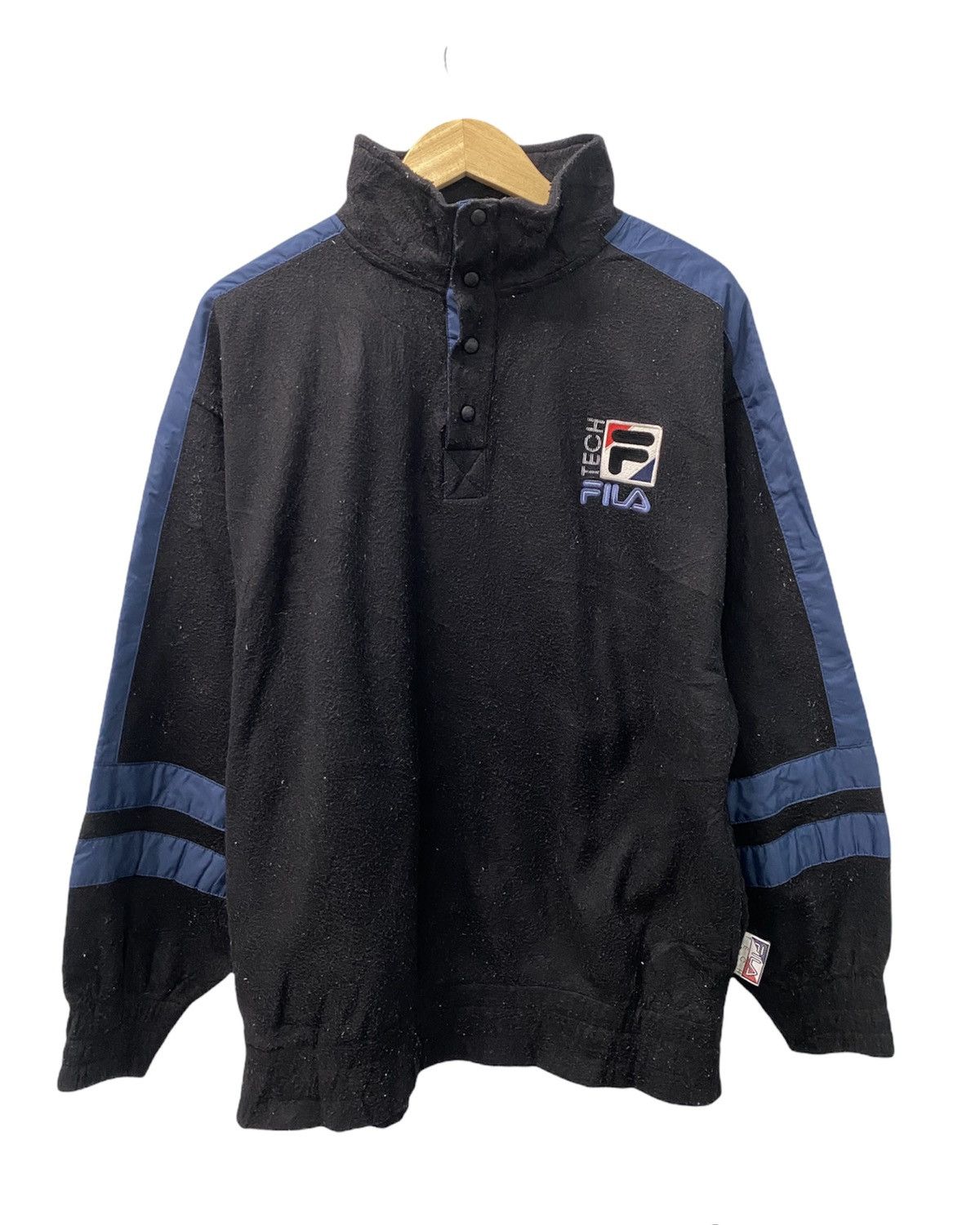 Fila × Vintage Vintage Fila Embroidered Logo Sweatshirt Size US L / EU 52-54 / 3 - 1 Thumbnail