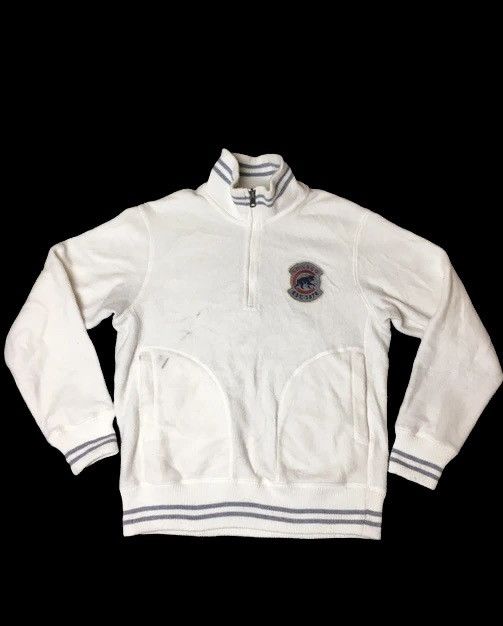 Japanese Brand × MLB × Uniqlo Major League Baseball x Uniqlo Chicago Logo Fleece Sweater Size US S / EU 44-46 / 1 - 1 Thumbnail