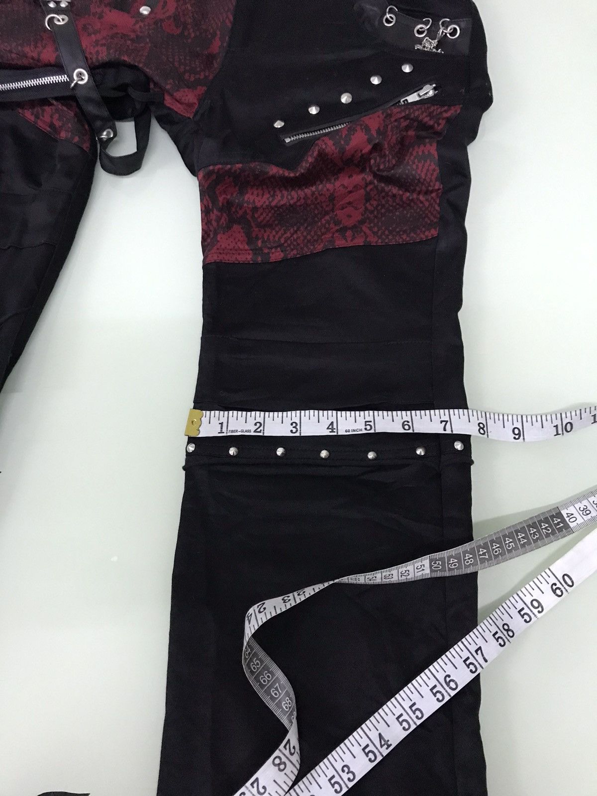 Japanese Brand Rare🥷🏿 Pexpot Revenge Seditionaries Bondage Punk Pants Size 31" - 21 Thumbnail