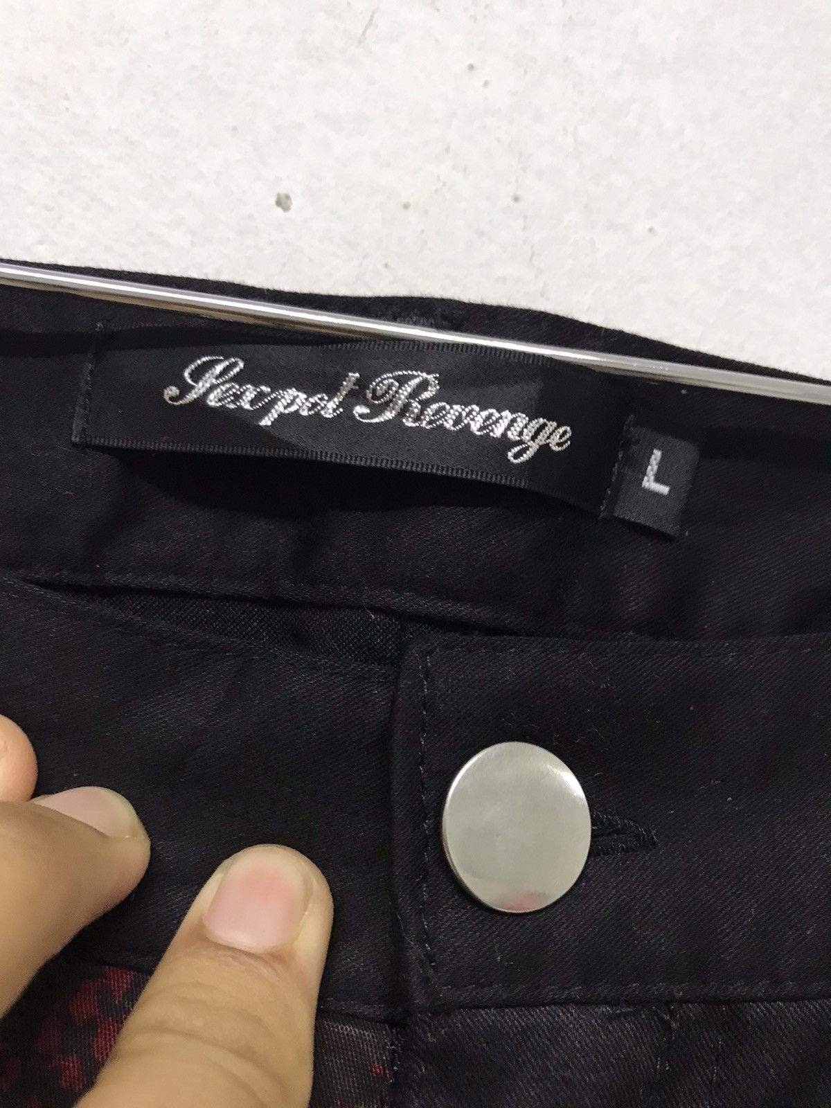 Japanese Brand Rare🥷🏿 Pexpot Revenge Seditionaries Bondage Punk Pants Size 31" - 10 Thumbnail
