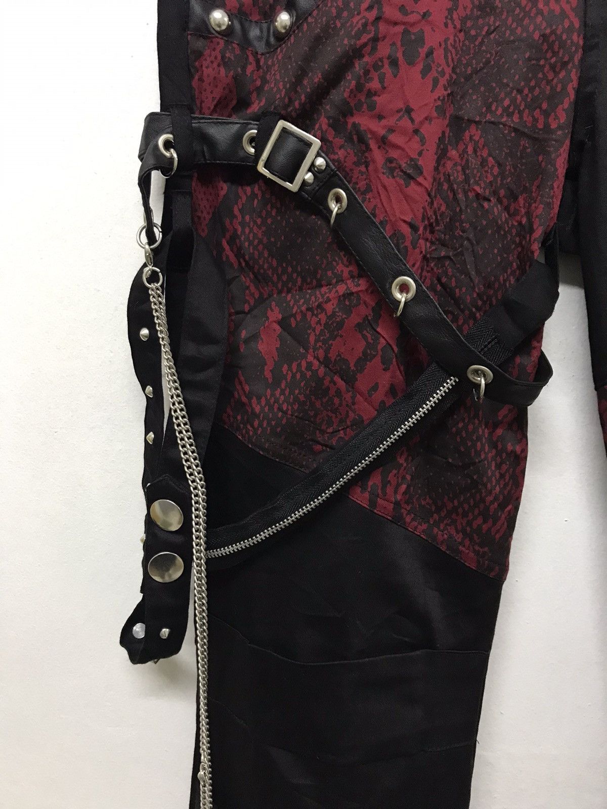 Japanese Brand Rare🥷🏿 Pexpot Revenge Seditionaries Bondage Punk Pants Size 31" - 6 Thumbnail