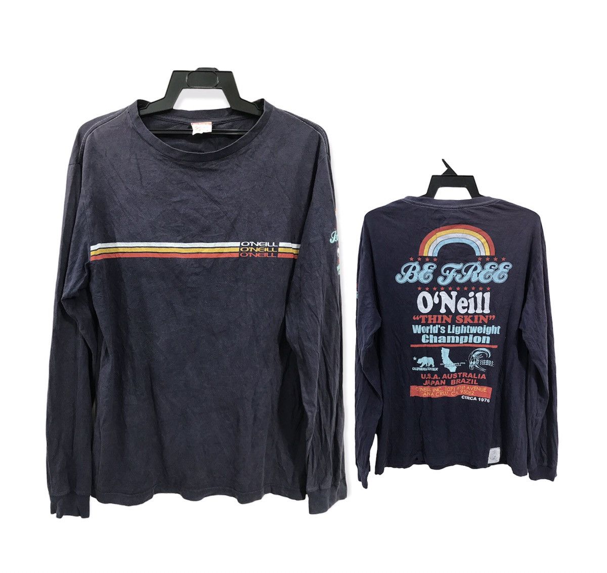 O'Neill Vintage 90’s 🔥 ONEILL Surf Style Long Sleeve Shirt Size US L / EU 52-54 / 3 - 3 Thumbnail