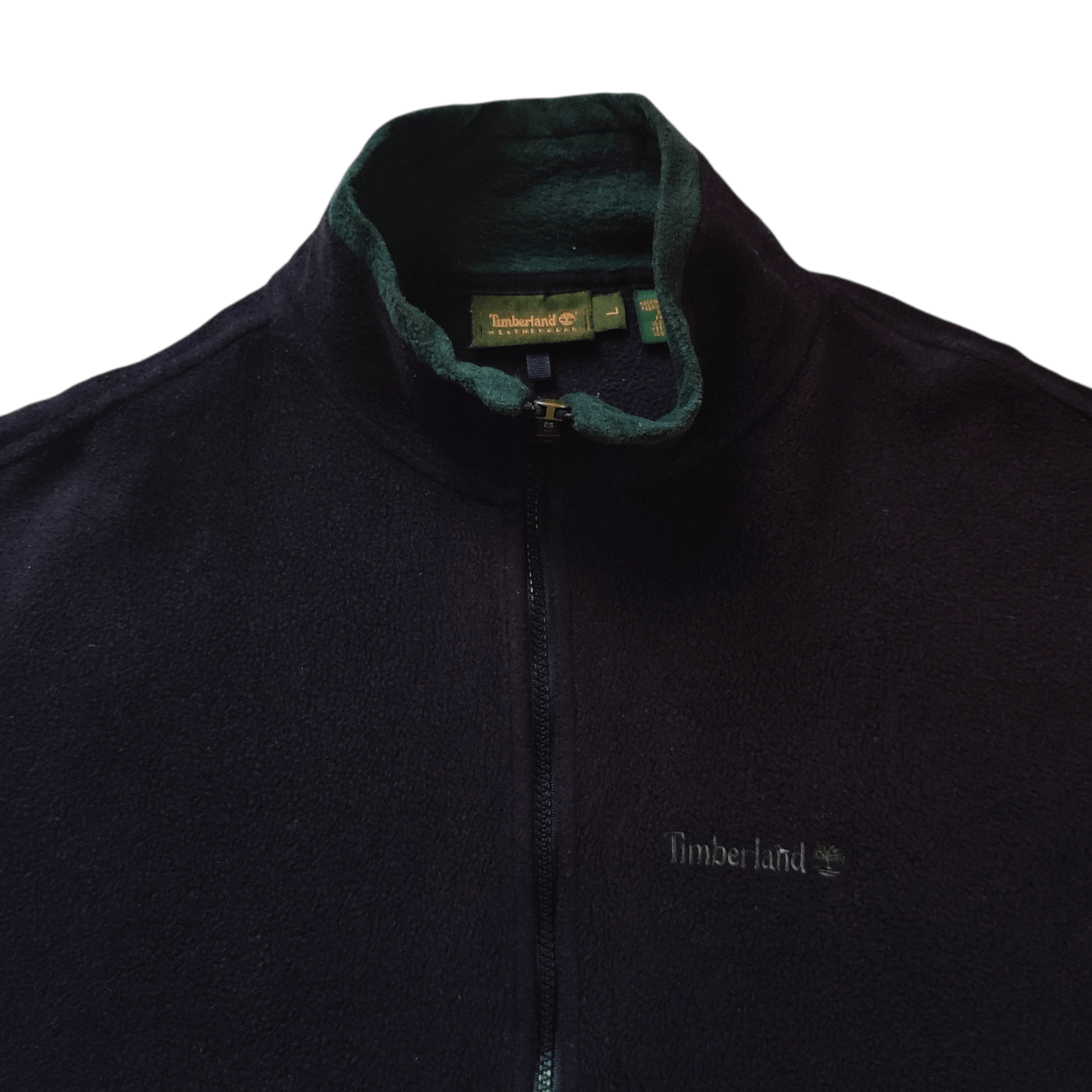 Timberland Vintage 90's Timberland Fleece Jacket Size US L / EU 52-54 / 3 - 2 Thumbnail