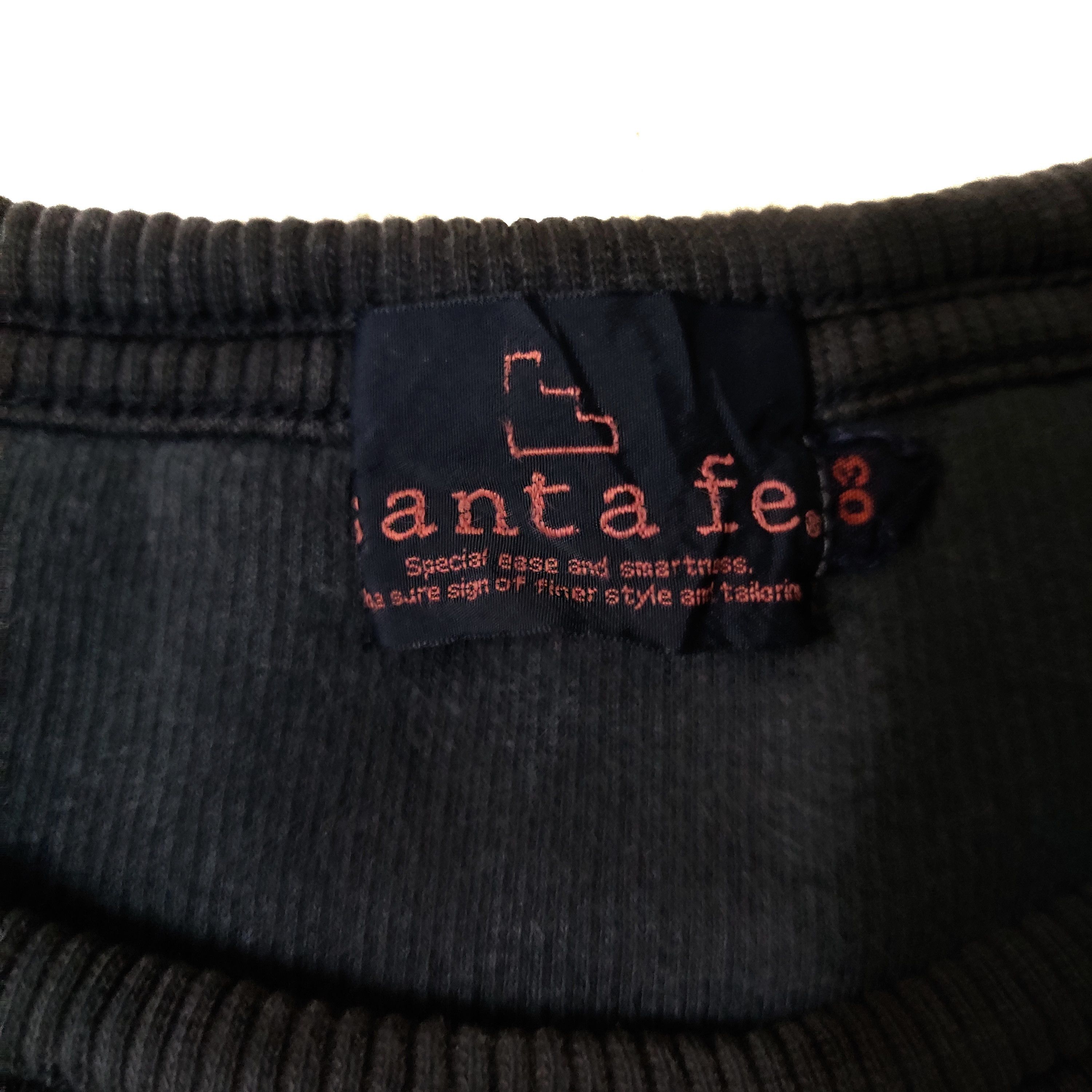 Japanese Brand Vintage Santa Fe Sweatshirt Big Logo Embroidery Size US L / EU 52-54 / 3 - 5 Thumbnail