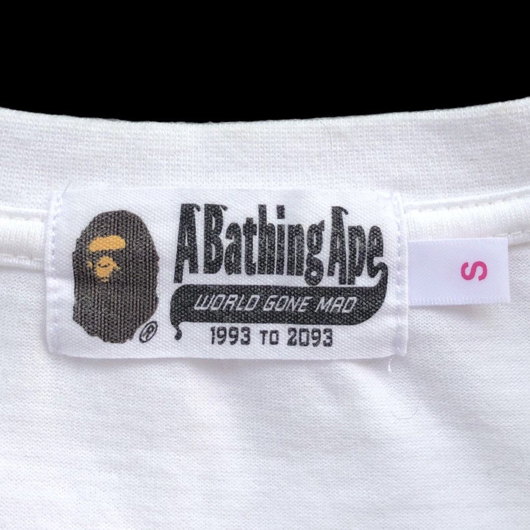 Bape Paint Splatter Ape Head Tee Size S / US 4 / IT 40 - 10 Thumbnail