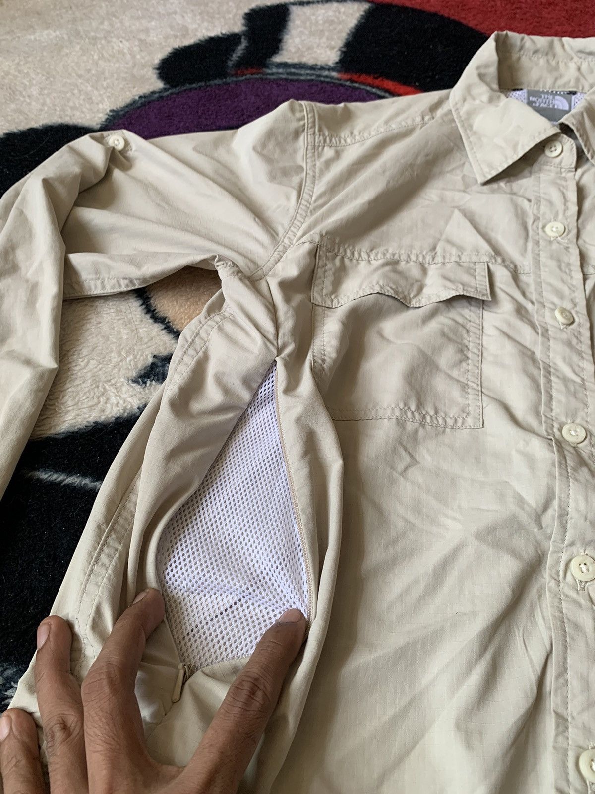 Japanese Brand × The North Face THE NORTH FACE BUTTON UP NYLON Size US L / EU 52-54 / 3 - 8 Thumbnail