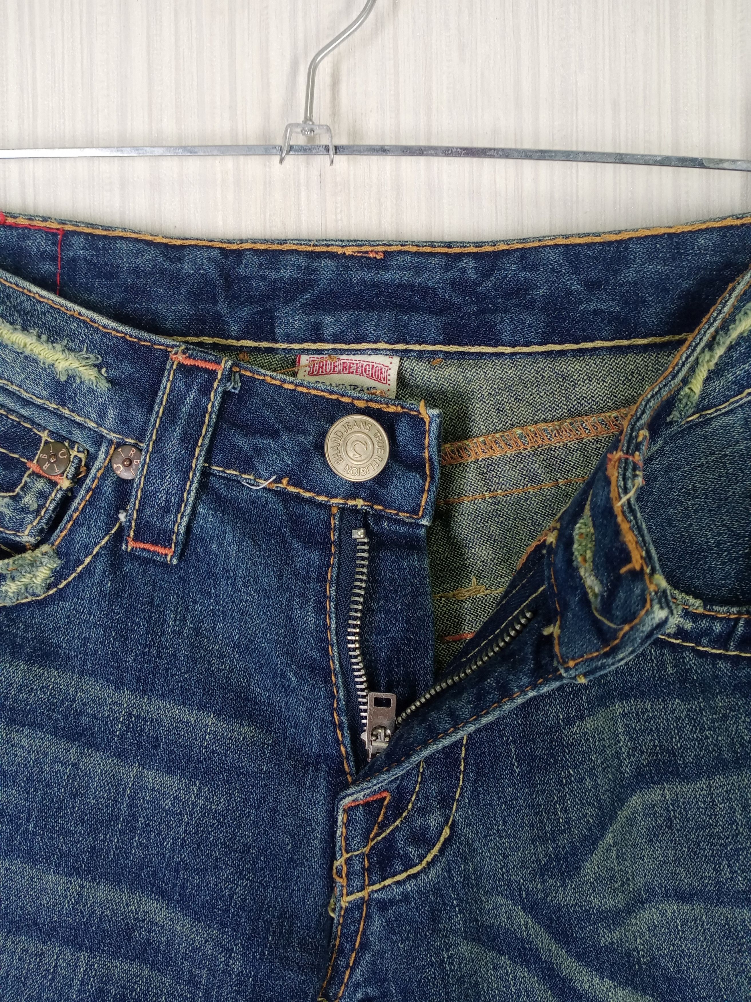 True Religion Rare True Religion Distressed Jeans Denim Size US 28 / EU 44 - 12 Thumbnail
