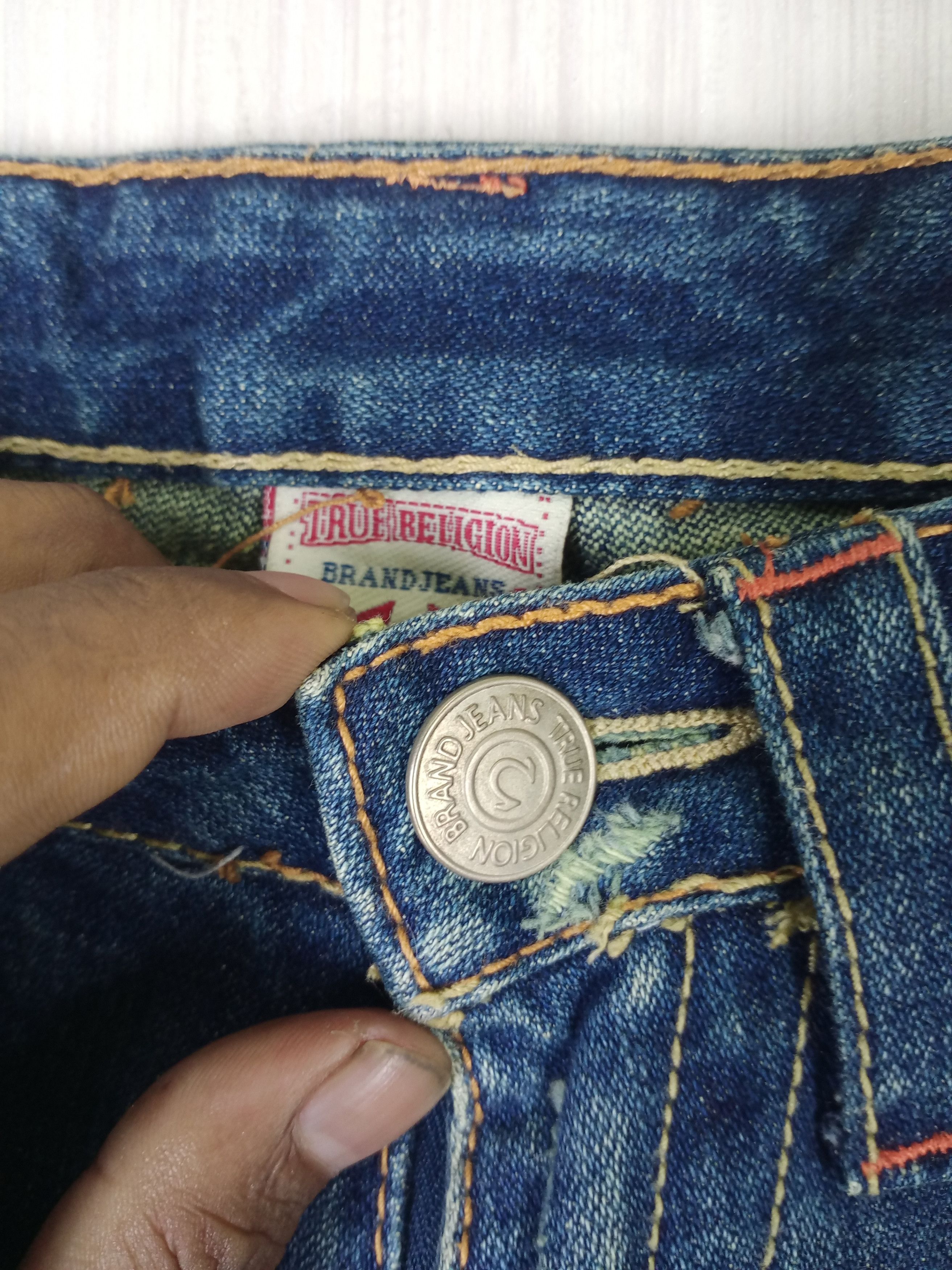 True Religion Rare True Religion Distressed Jeans Denim Size US 28 / EU 44 - 13 Thumbnail
