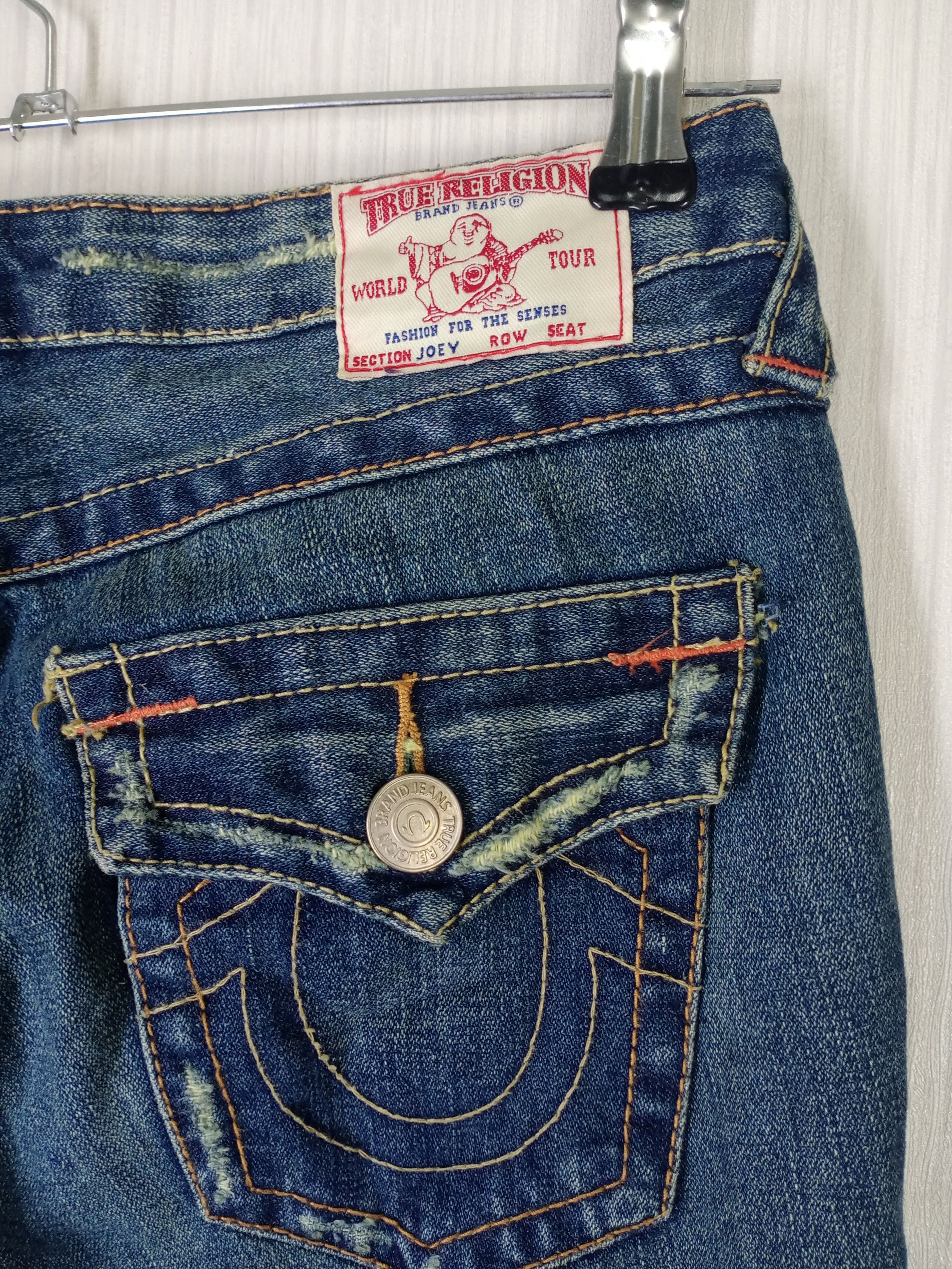 True Religion Rare True Religion Distressed Jeans Denim Size US 28 / EU 44 - 10 Thumbnail