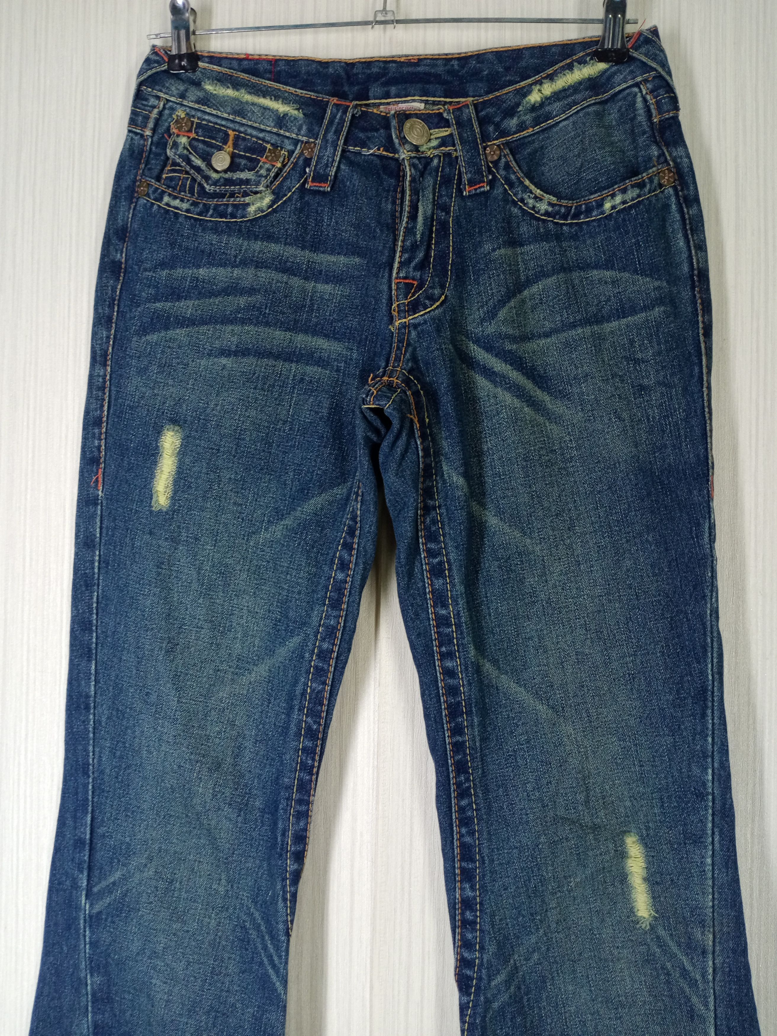 True Religion Rare True Religion Distressed Jeans Denim Size US 28 / EU 44 - 3 Thumbnail