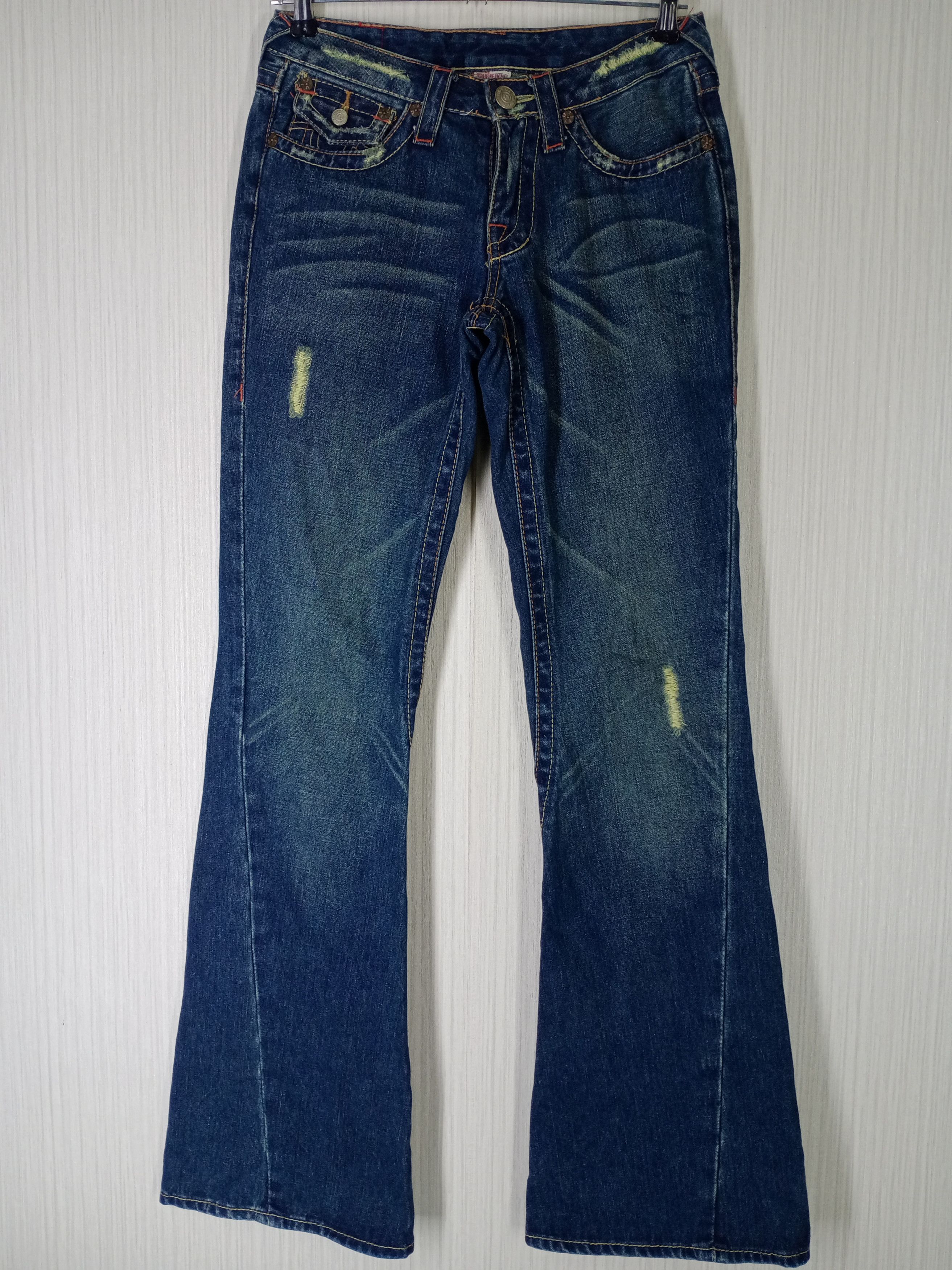 True Religion Rare True Religion Distressed Jeans Denim Size US 28 / EU 44 - 4 Thumbnail