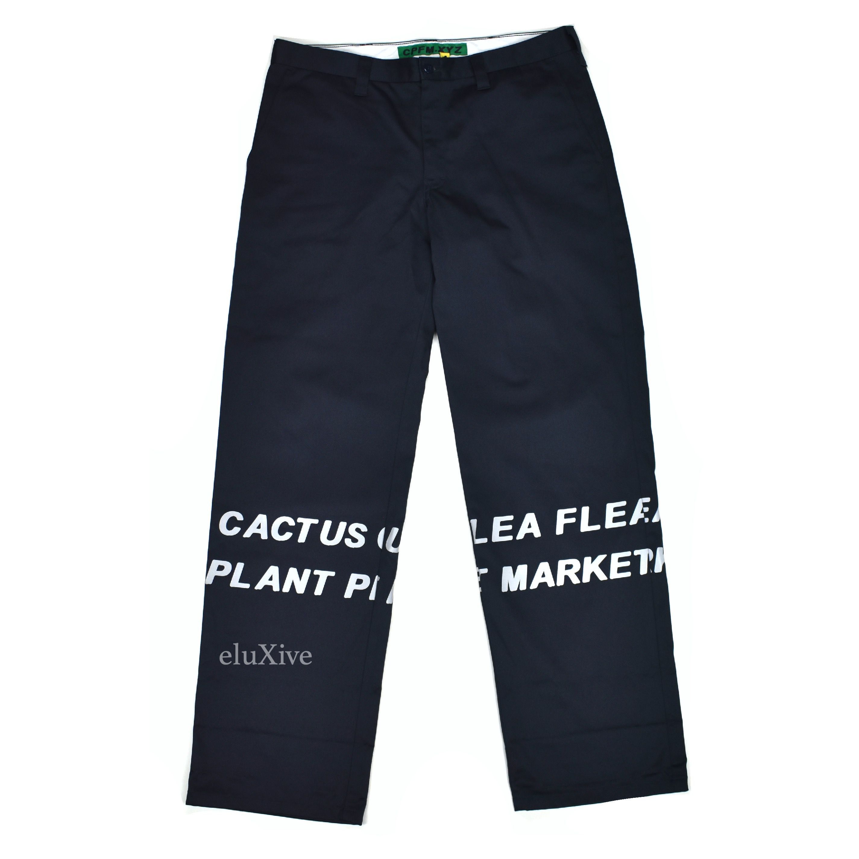 image of Cactus Plant Flea Market Cpfm Hi-Vis Safety Pants Navy Ss19, Men's (Size 36)