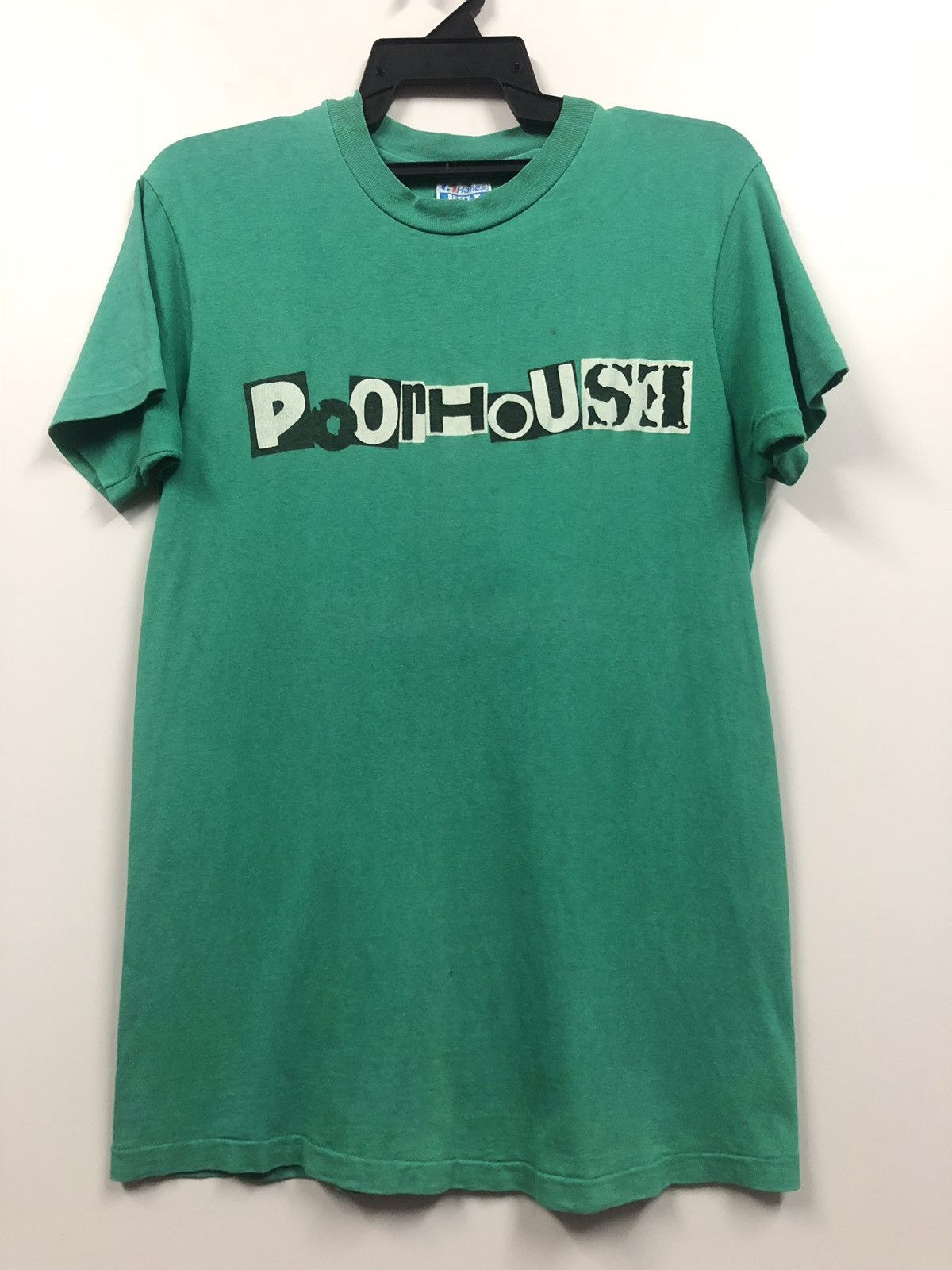 Think Skateboards × Vintage Vintage 80s Rare Poorhouse Skateboards Steve Ortega t shirt Size US M / EU 48-50 / 2 - 2 Thumbnail