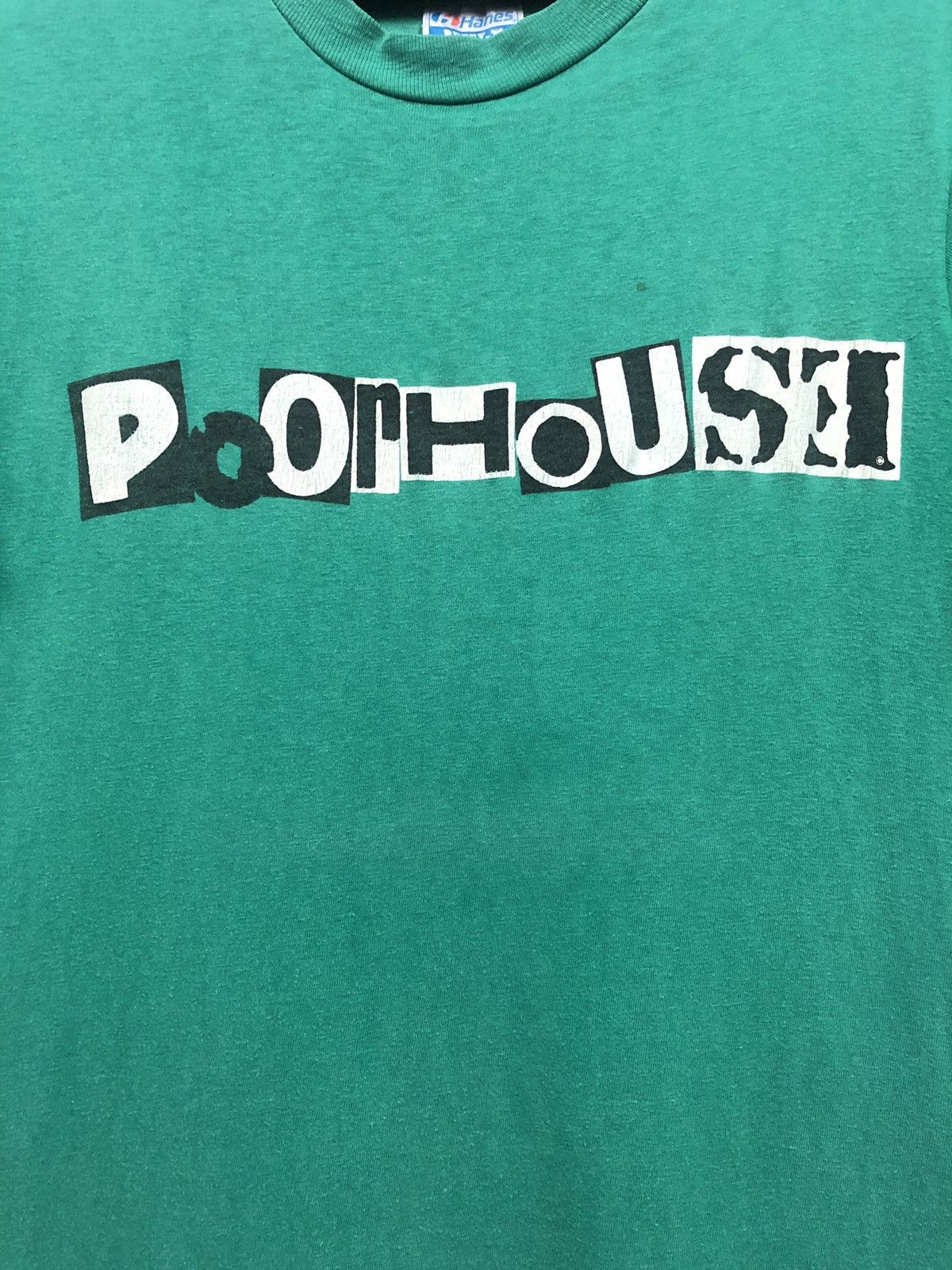 Think Skateboards × Vintage Vintage 80s Rare Poorhouse Skateboards Steve Ortega t shirt Size US M / EU 48-50 / 2 - 3 Thumbnail
