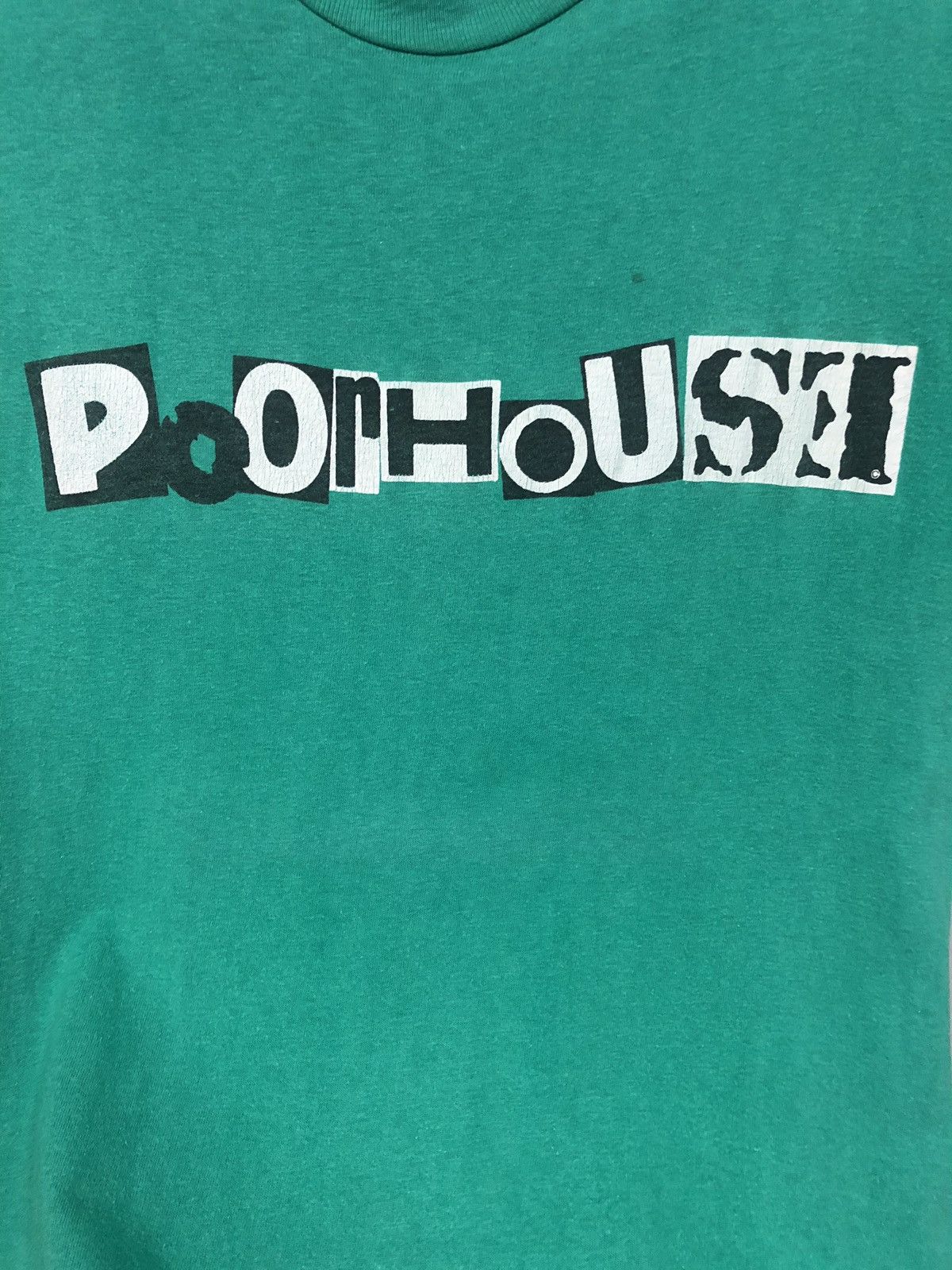 Think Skateboards × Vintage Vintage 80s Rare Poorhouse Skateboards Steve Ortega t shirt Size US M / EU 48-50 / 2 - 7 Thumbnail
