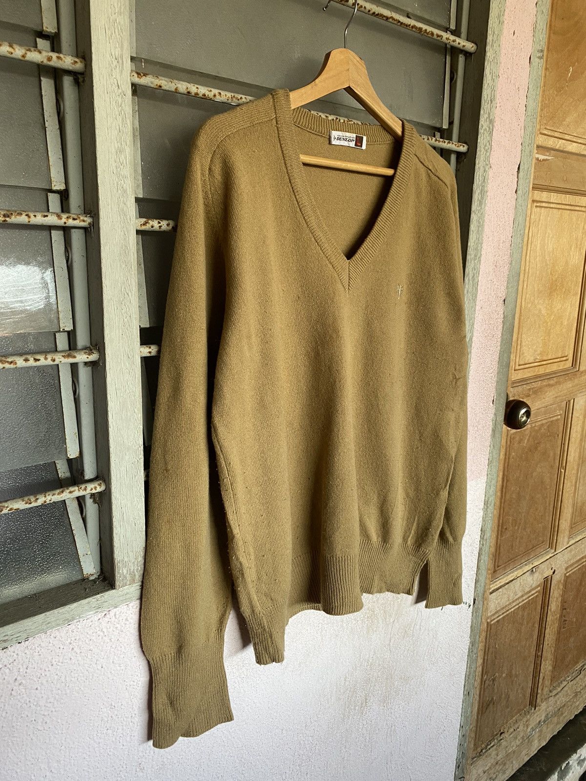 Dunlop Vintage Dunlop knitwear sweater Size US L / EU 52-54 / 3 - 4 Thumbnail