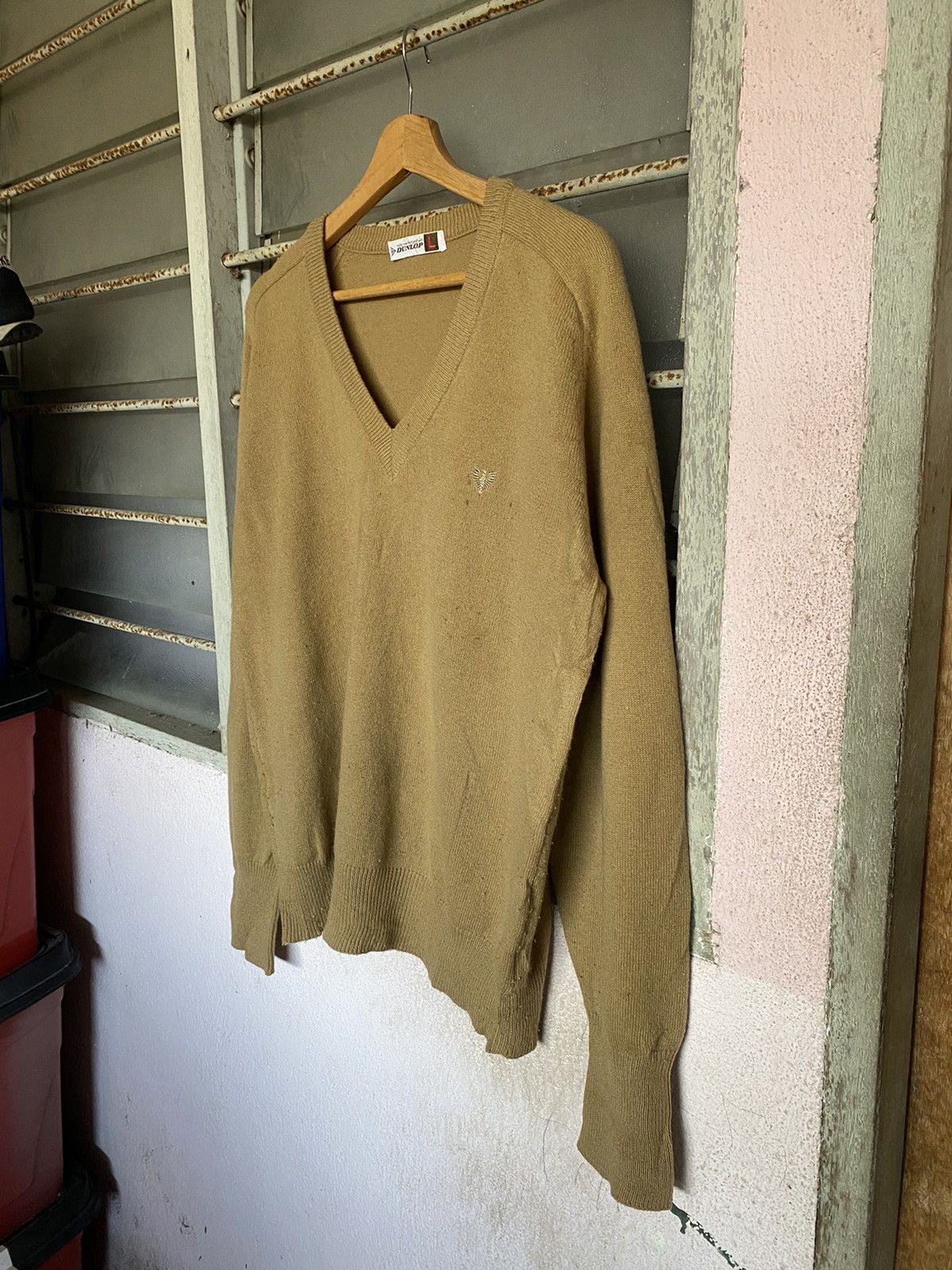 Dunlop Vintage Dunlop knitwear sweater Size US L / EU 52-54 / 3 - 3 Thumbnail