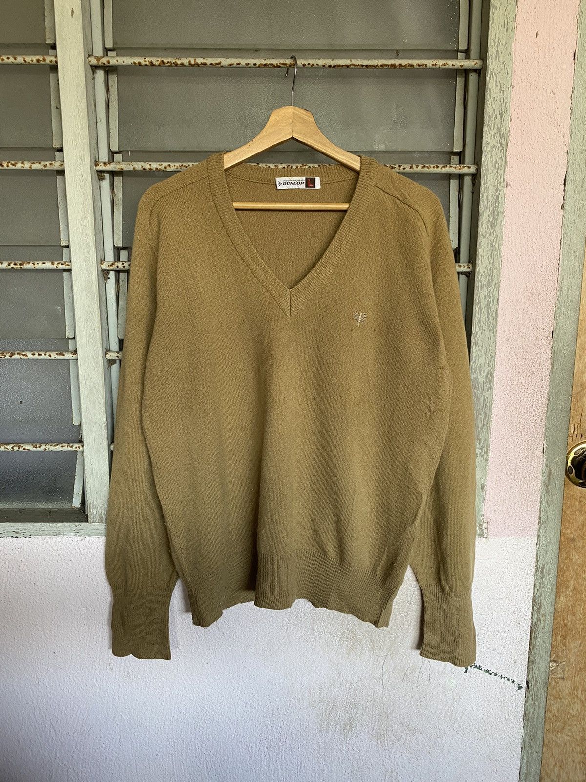Dunlop Vintage Dunlop knitwear sweater Size US L / EU 52-54 / 3 - 5 Thumbnail