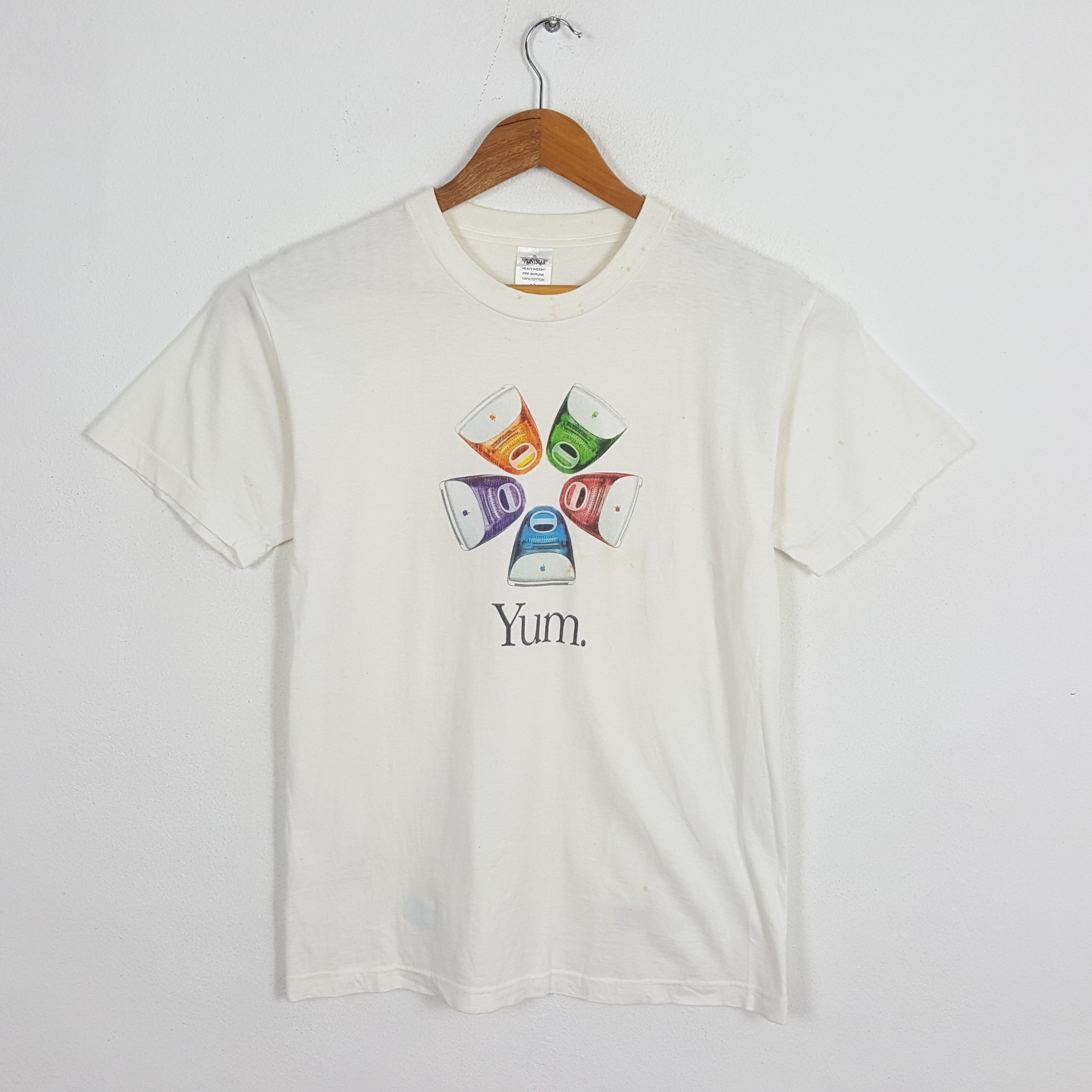 Apple × Vintage Vintage IPHONE YUM Apple iPhone Streetwear T-Shirt Size US M / EU 48-50 / 2 - 1 Thumbnail