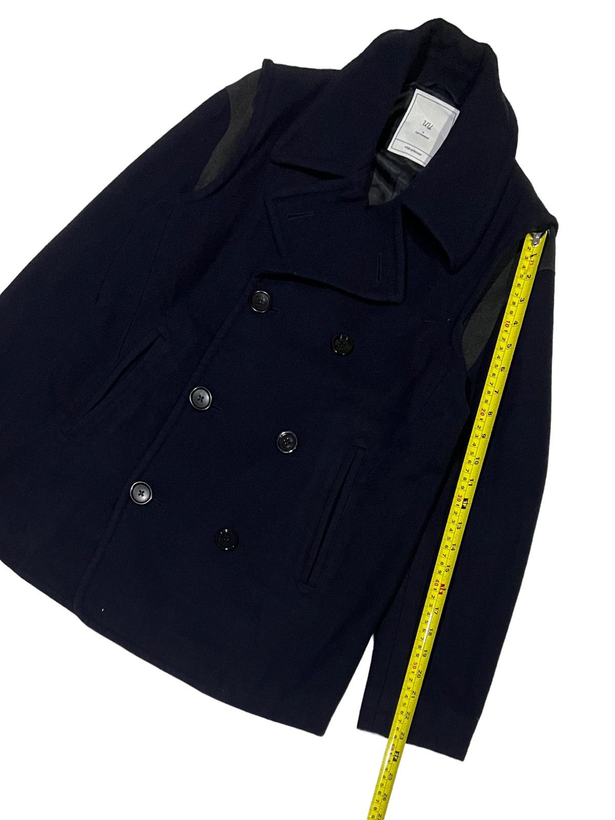Undercover UNDERCOVER X JUN TAKAHASHIX UNIQLO WOOL BLEND PEACOAT JACKET Size US S / EU 44-46 / 1 - 21 Thumbnail