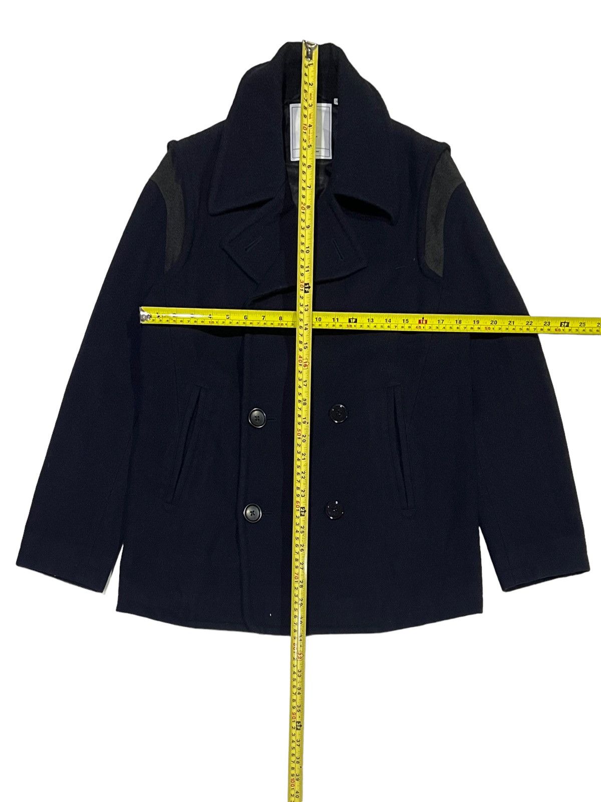 Undercover UNDERCOVER X JUN TAKAHASHIX UNIQLO WOOL BLEND PEACOAT JACKET Size US S / EU 44-46 / 1 - 19 Thumbnail