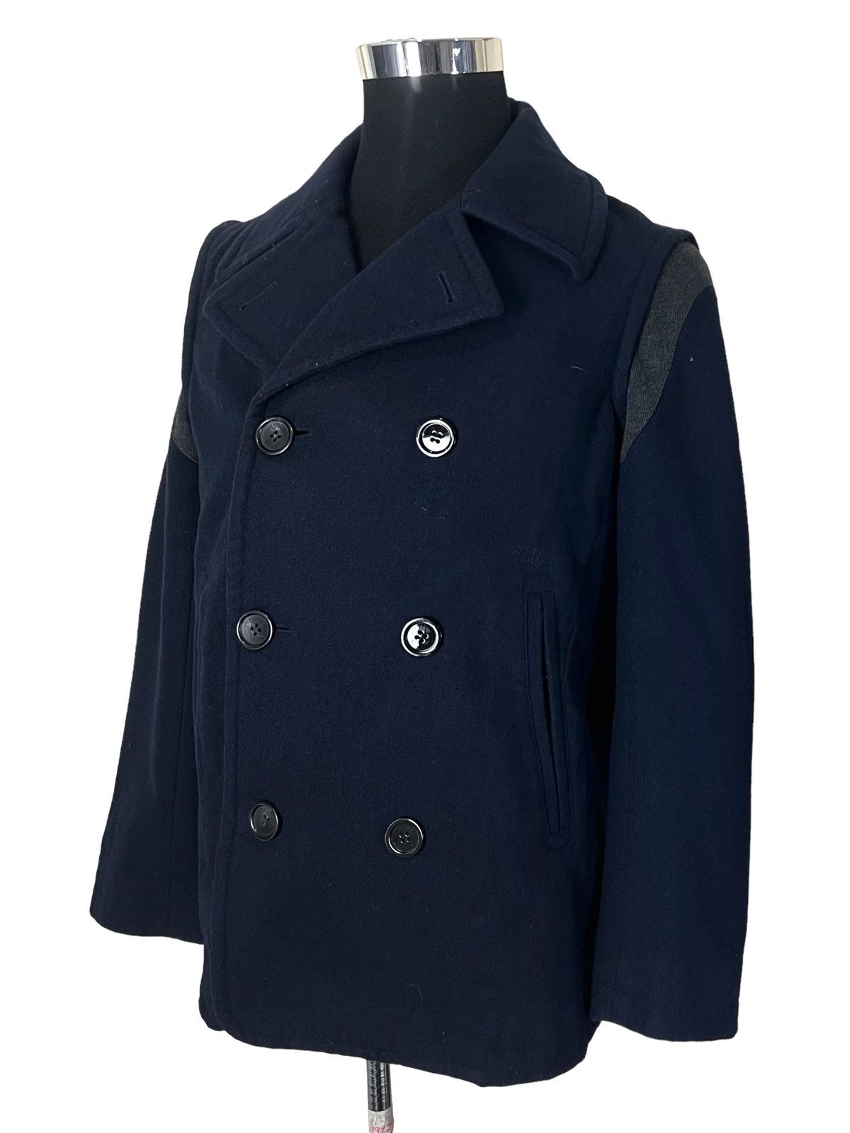 Undercover UNDERCOVER X JUN TAKAHASHIX UNIQLO WOOL BLEND PEACOAT JACKET Size US S / EU 44-46 / 1 - 6 Thumbnail