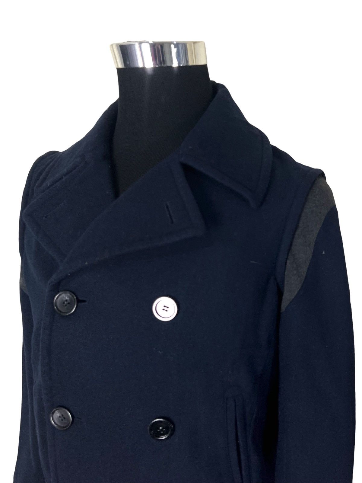 Undercover UNDERCOVER X JUN TAKAHASHIX UNIQLO WOOL BLEND PEACOAT JACKET Size US S / EU 44-46 / 1 - 8 Thumbnail