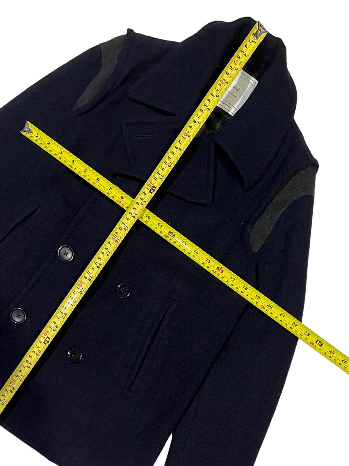 Undercover UNDERCOVER X JUN TAKAHASHIX UNIQLO WOOL BLEND PEACOAT JACKET Size US S / EU 44-46 / 1 - 20 Thumbnail