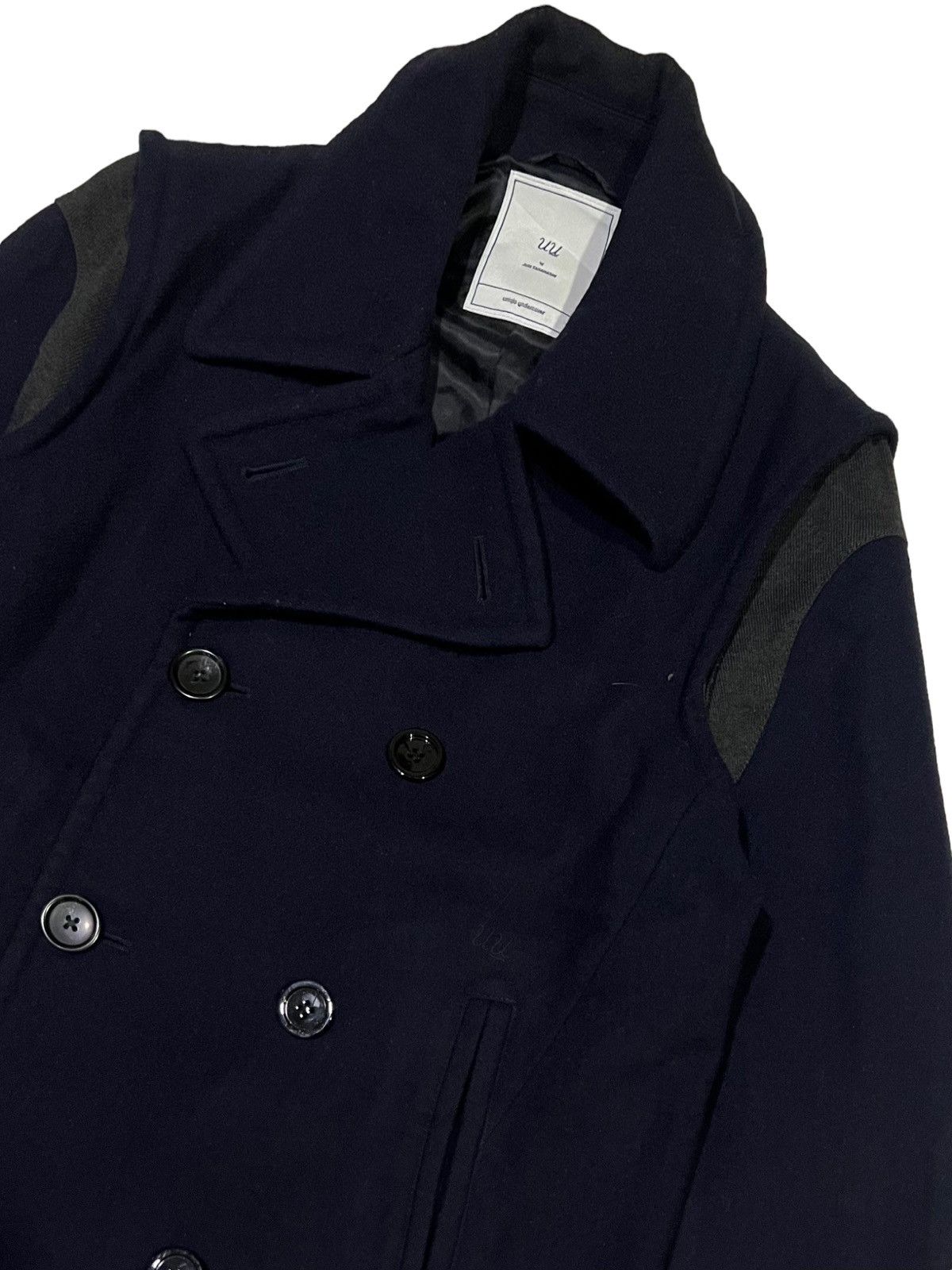 Undercover UNDERCOVER X JUN TAKAHASHIX UNIQLO WOOL BLEND PEACOAT JACKET Size US S / EU 44-46 / 1 - 14 Thumbnail