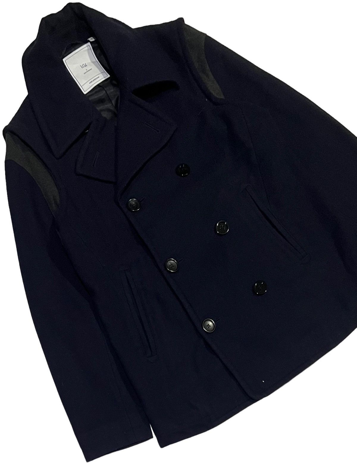 Undercover UNDERCOVER X JUN TAKAHASHIX UNIQLO WOOL BLEND PEACOAT JACKET Size US S / EU 44-46 / 1 - 15 Thumbnail
