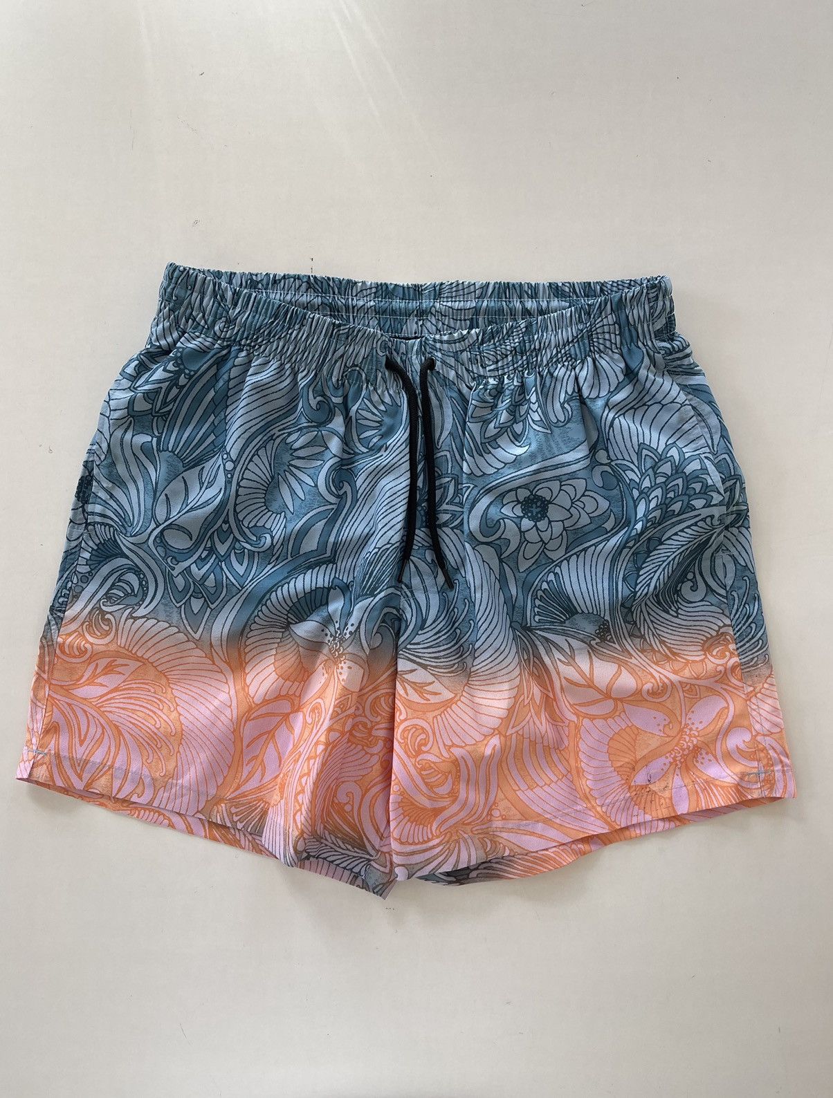 Dries Van Noten Dries Van Noten Multicolor Phibbs Floral Print Swim Shorts Size US 32 / EU 48 - 2 Thumbnail