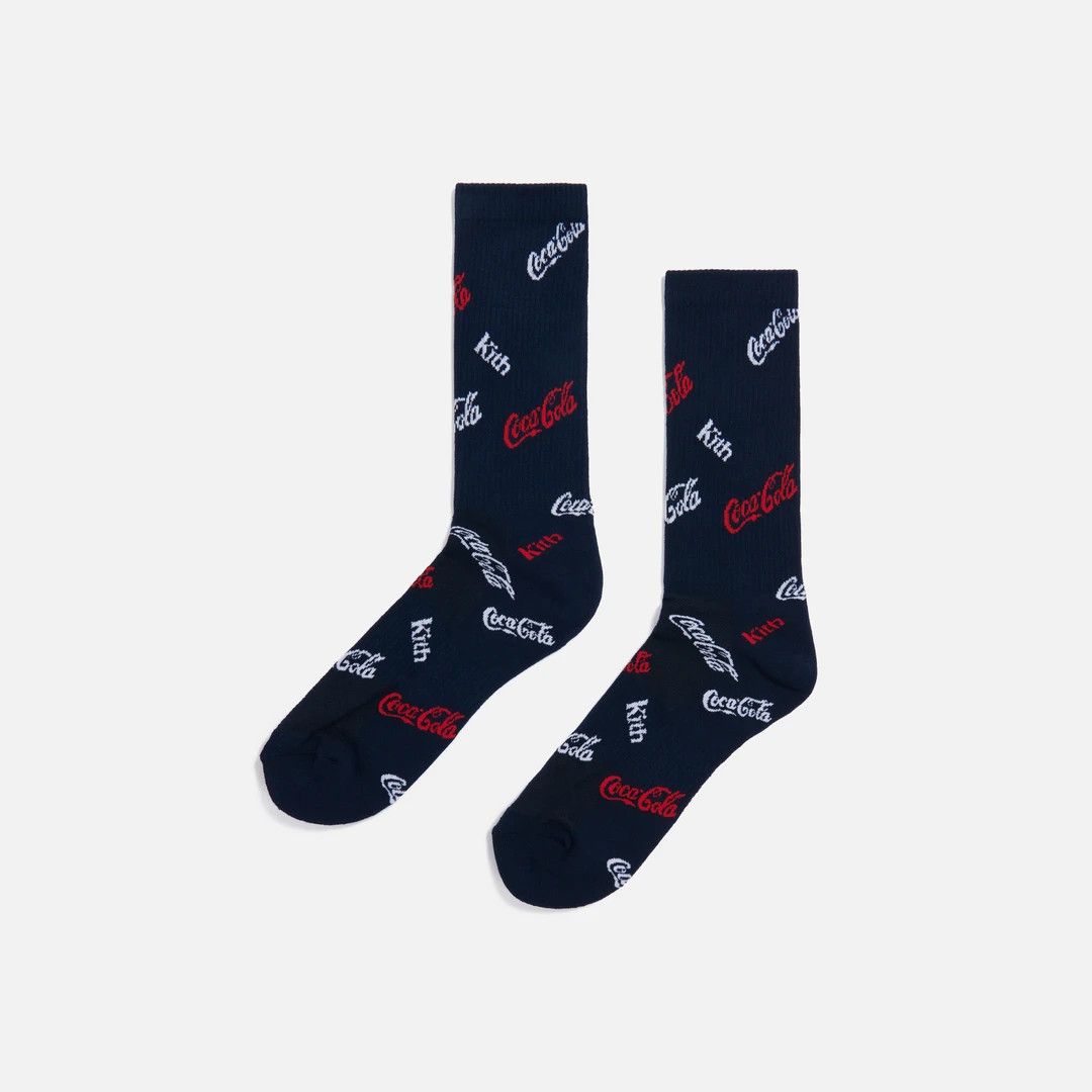 Coca Cola × Kith KITH X COCA-COLA LOGO SOCK Size ONE SIZE - 2 Thumbnail