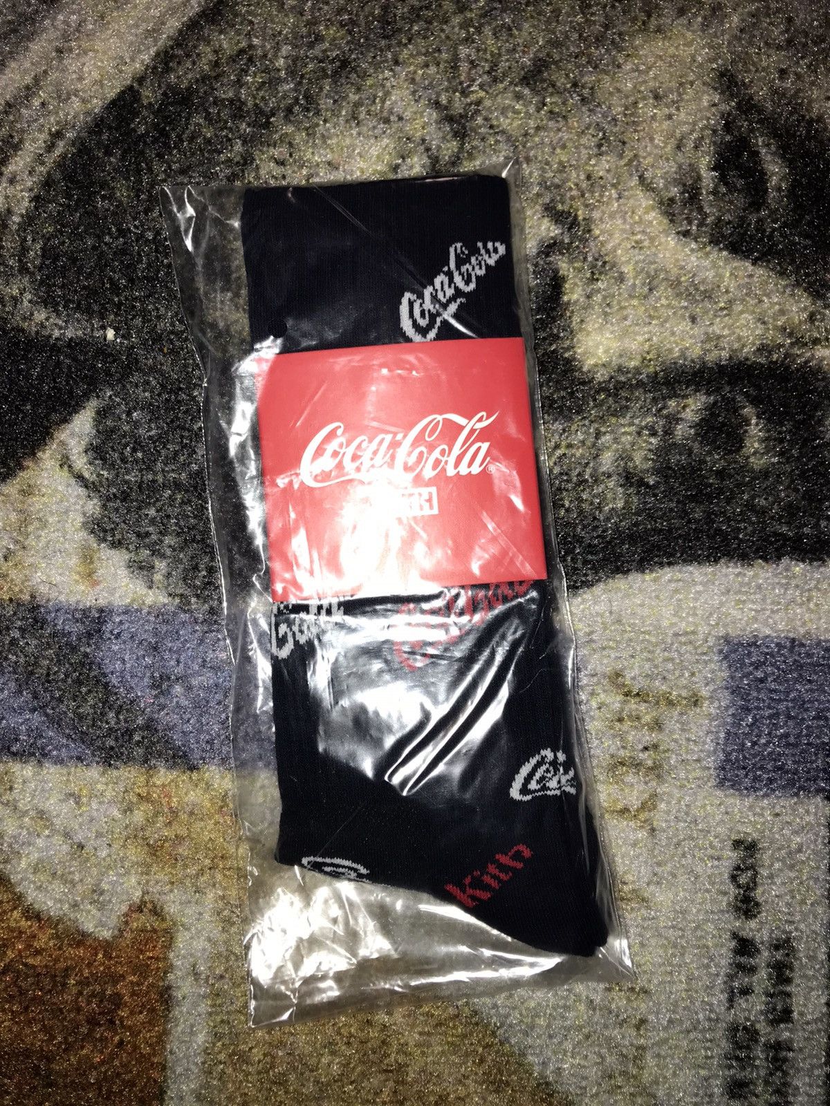 Coca Cola × Kith KITH X COCA-COLA LOGO SOCK Size ONE SIZE - 1 Thumbnail