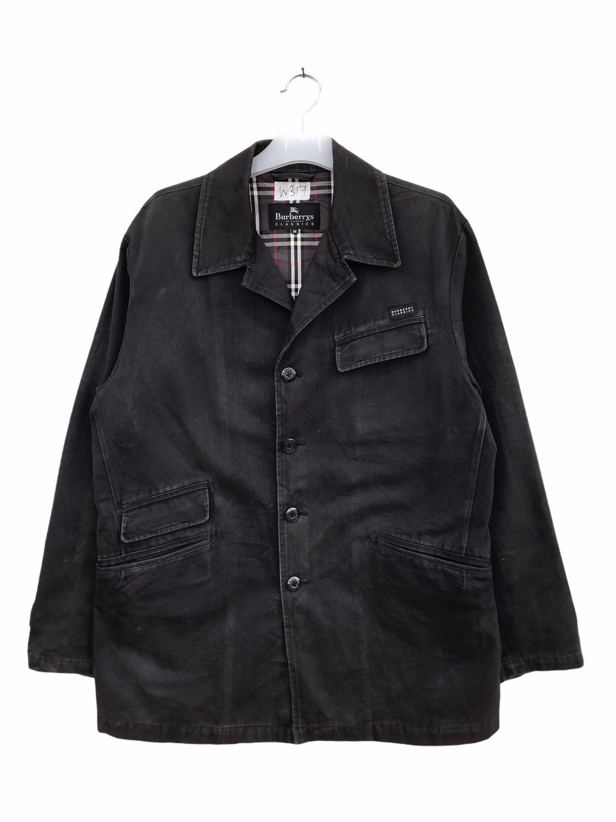 Burberry × Vintage Vintage Burberry Classic Rare Design Jacket Size US M / EU 48-50 / 2 - 1 Thumbnail