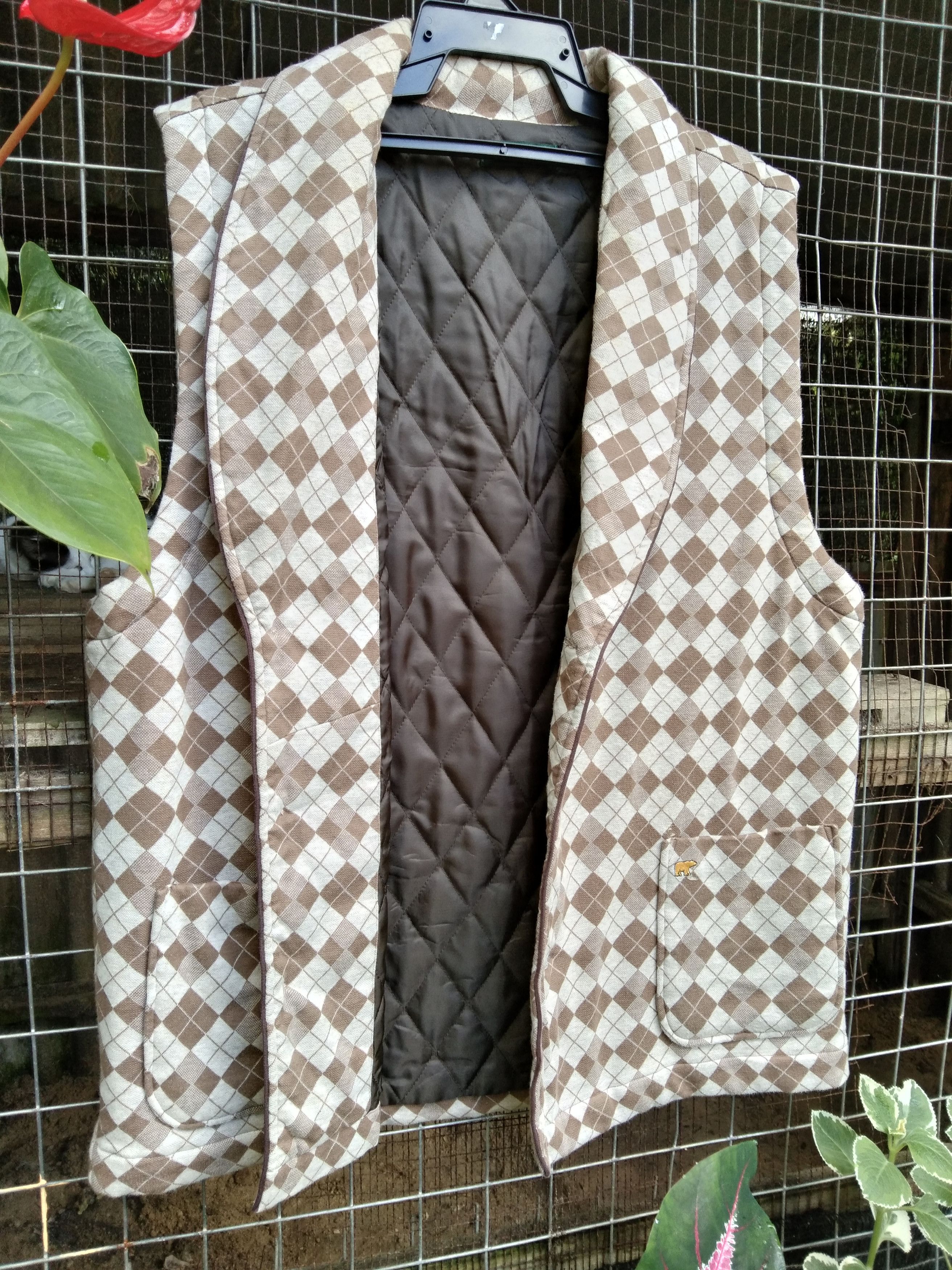 Golden Bear × Vintage GOLDEN BEAR MEN'S FLEECE VEST JACKET Size US L / EU 52-54 / 3 - 2 Thumbnail