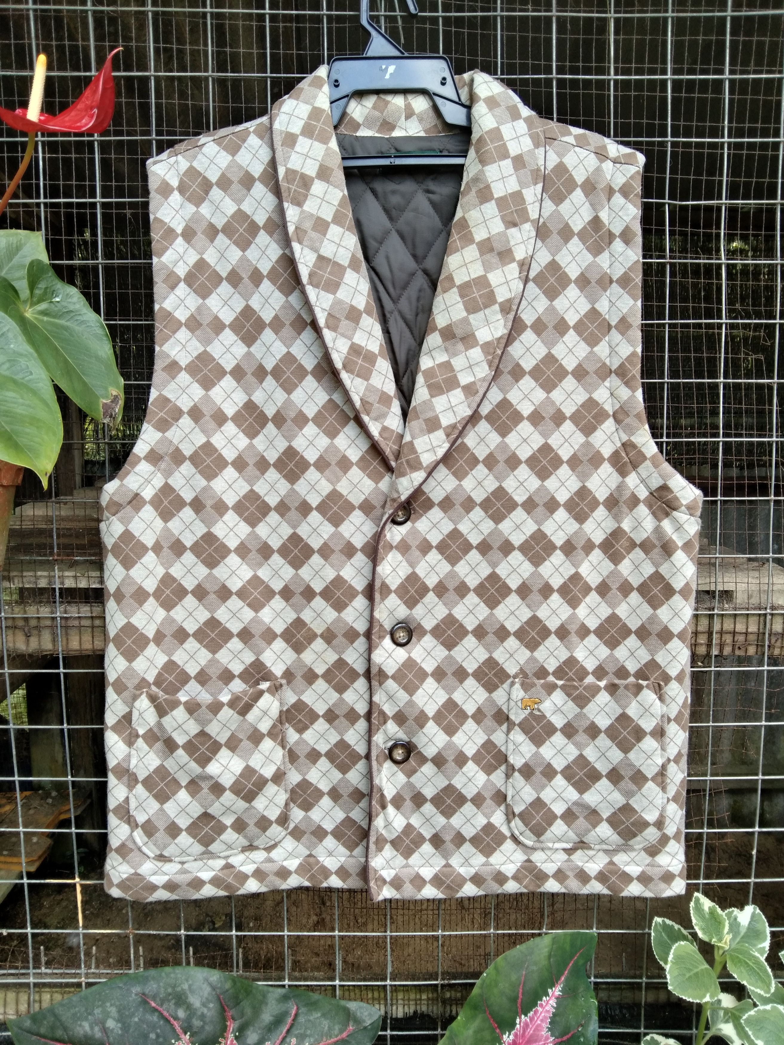 Golden Bear × Vintage GOLDEN BEAR MEN'S FLEECE VEST JACKET Size US L / EU 52-54 / 3 - 10 Thumbnail