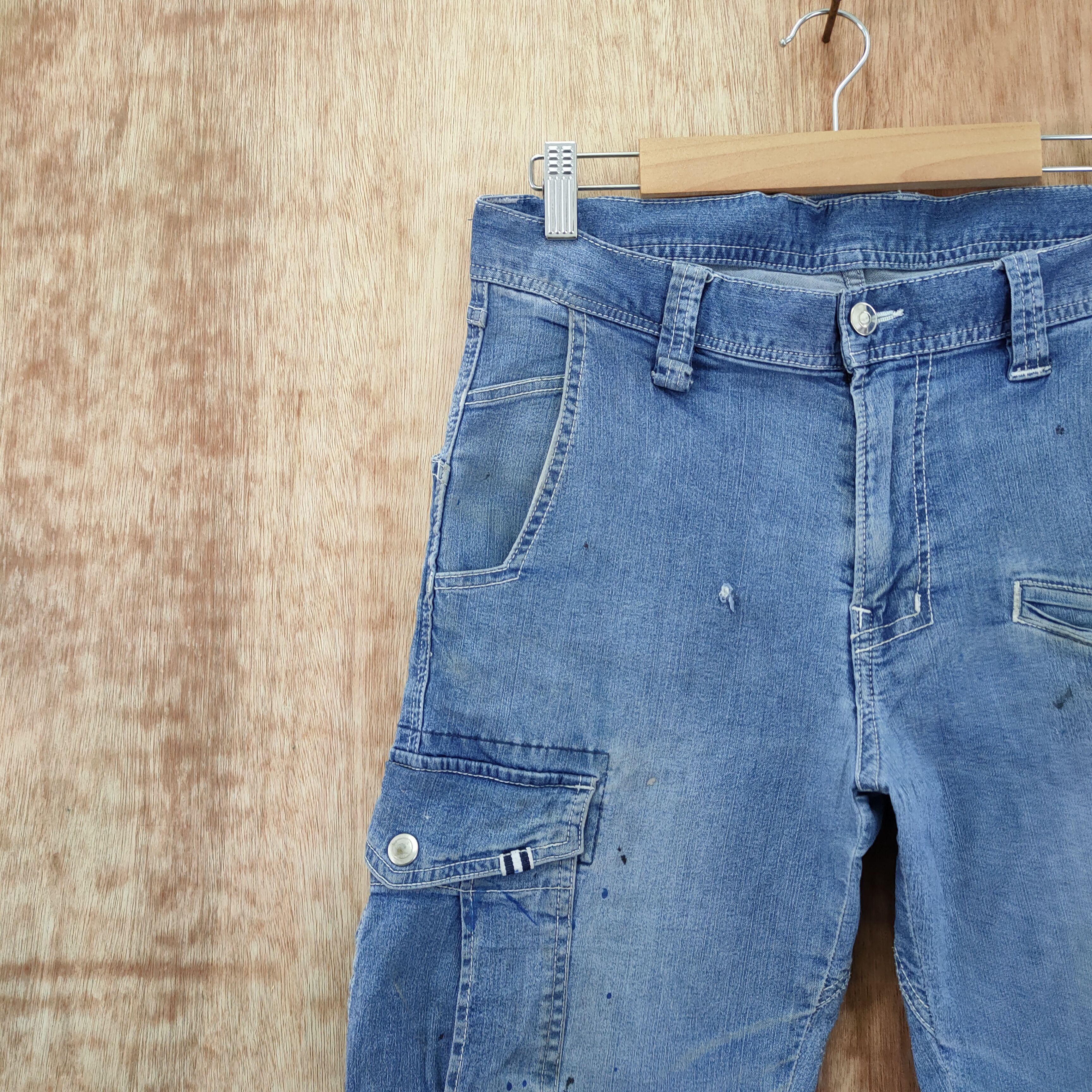 Japanese Brand × Vintage VINTAGE FADED RUSTY CARGO PANTS Size US 29 - 8 Thumbnail