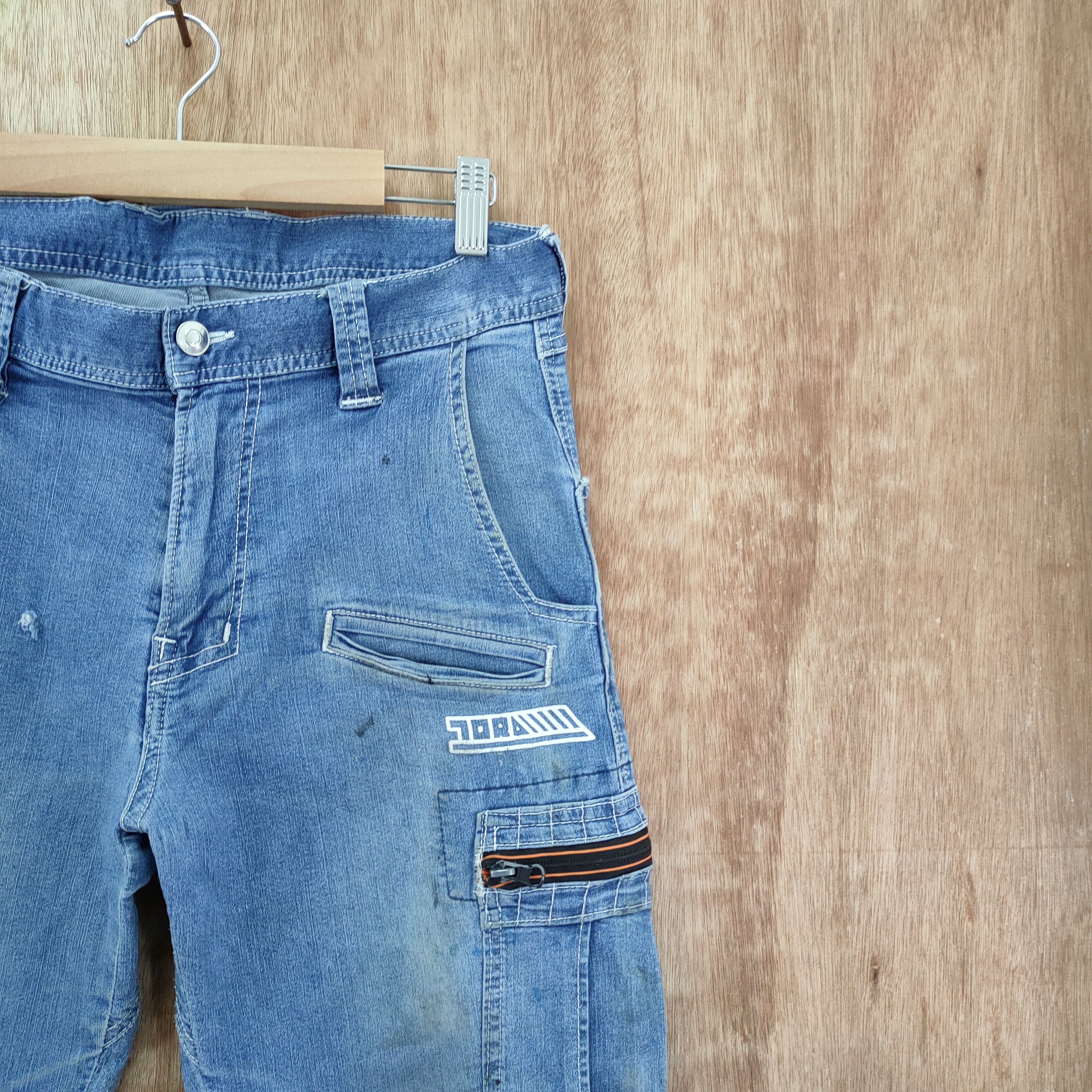 Japanese Brand × Vintage VINTAGE FADED RUSTY CARGO PANTS Size US 29 - 7 Thumbnail