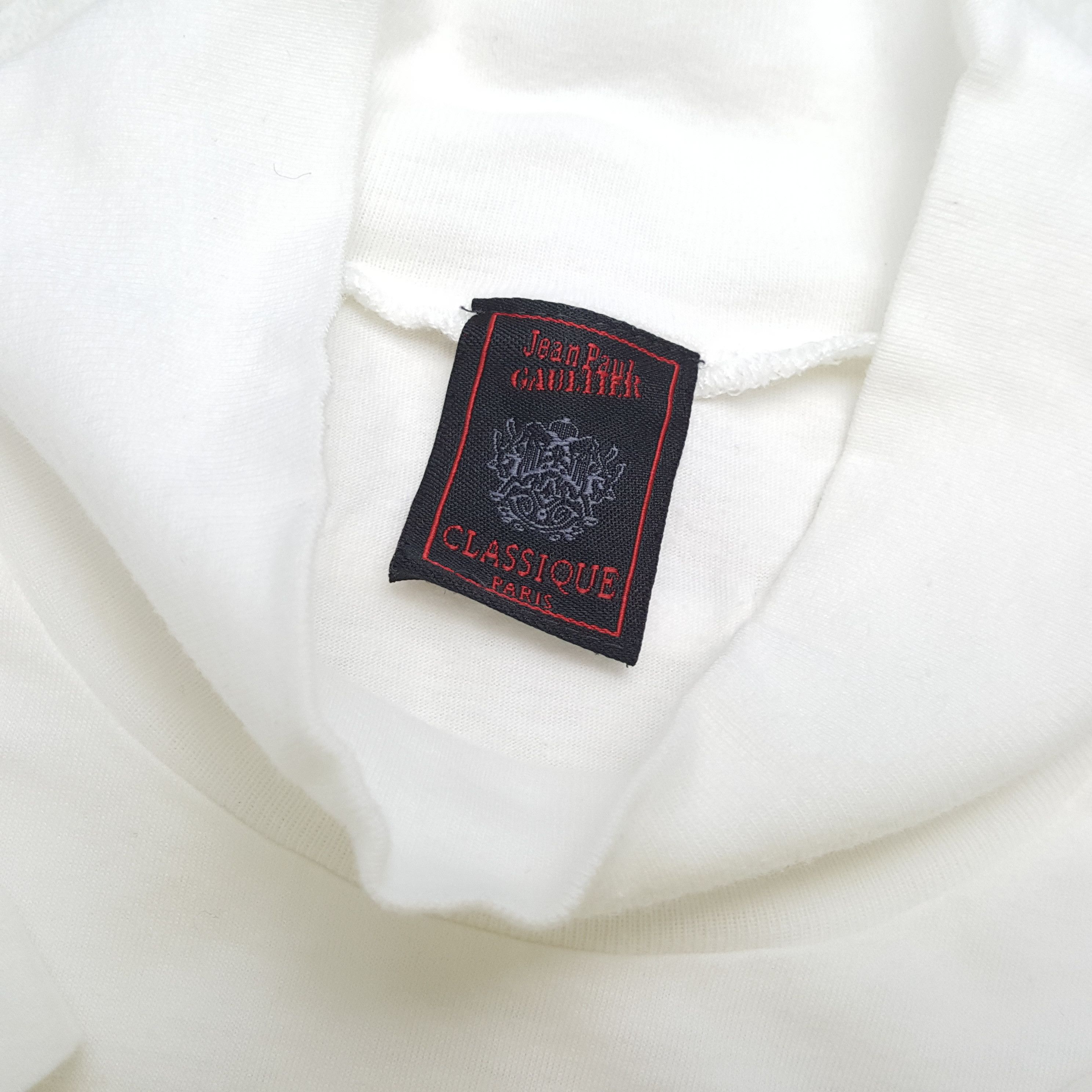 Jean Paul Gaultier × Vintage Vintage JEAN PAL GAULTIER Iron on Design T-Shirts Size US S / EU 44-46 / 1 - 7 Thumbnail