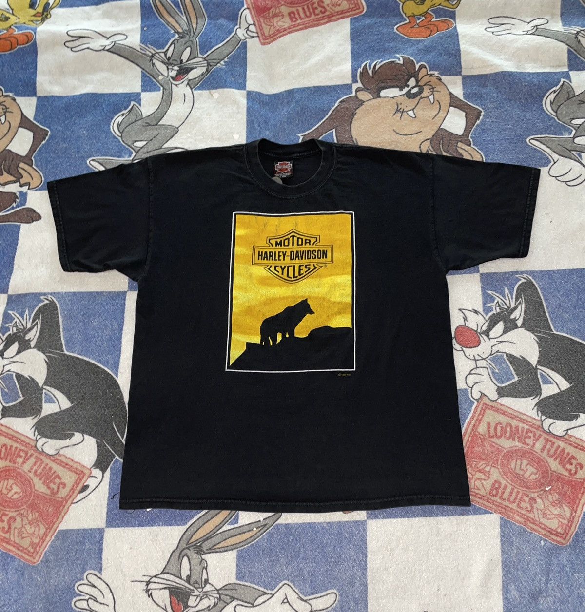 Harley Davidson Vintage Harley tee Size US XL / EU 56 / 4 - 1 Thumbnail