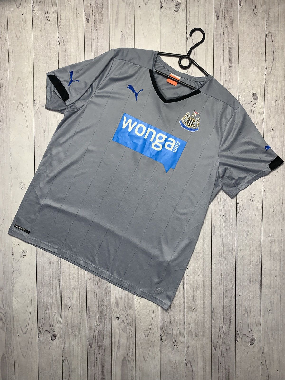 Vintage New Castle United puma soccer jersey away