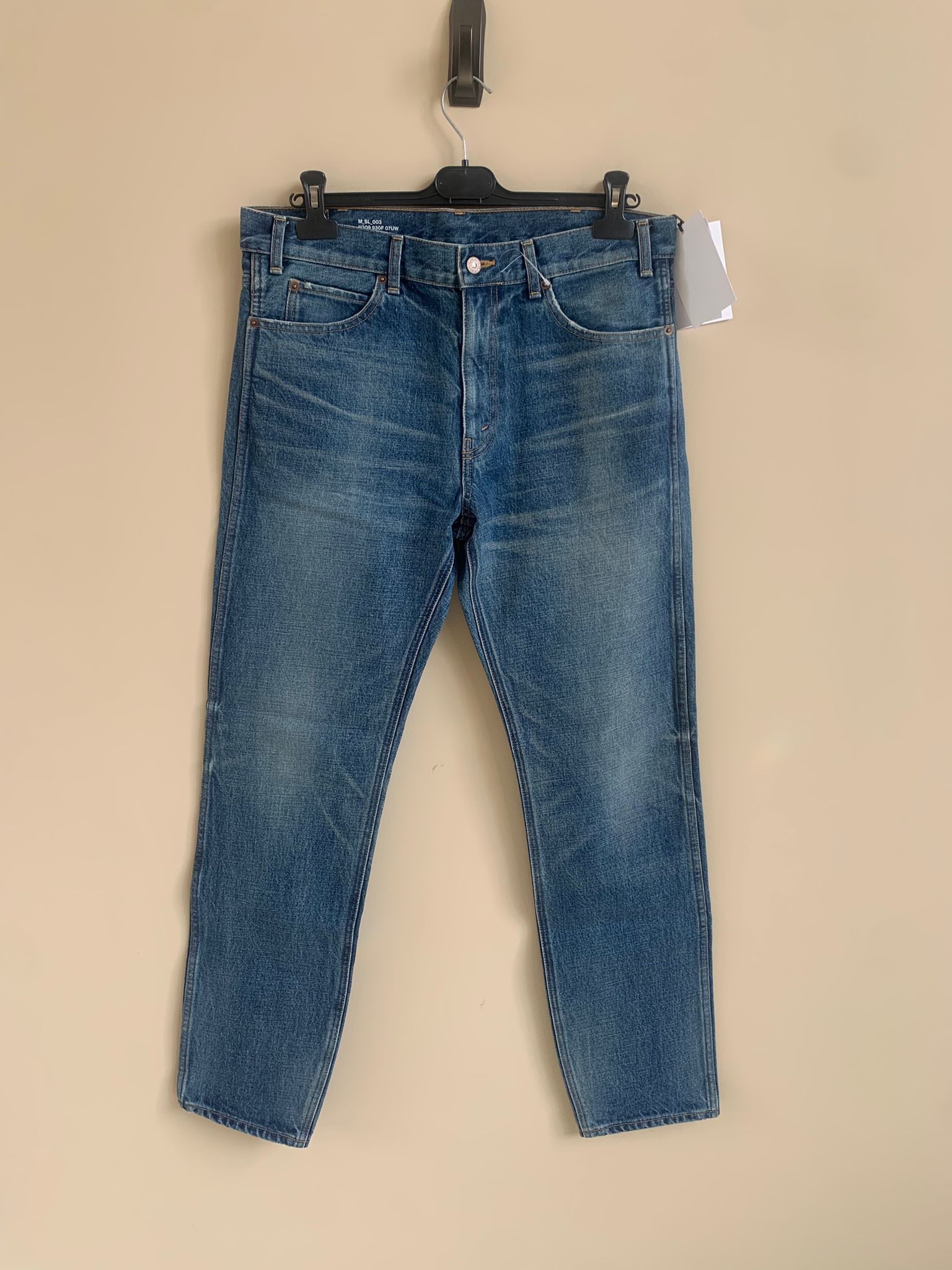 Pre-owned Celine Denim - 930f 2n309 07uw In Blue