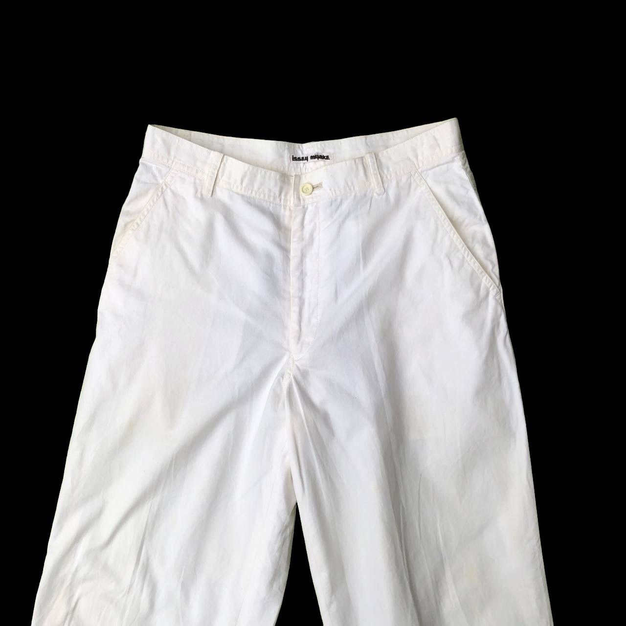 Issey Miyake × Vintage VINTAGE 80’s ISSEY MIYAKE MEN CASUAL PANTS Size US 29 - 2 Thumbnail