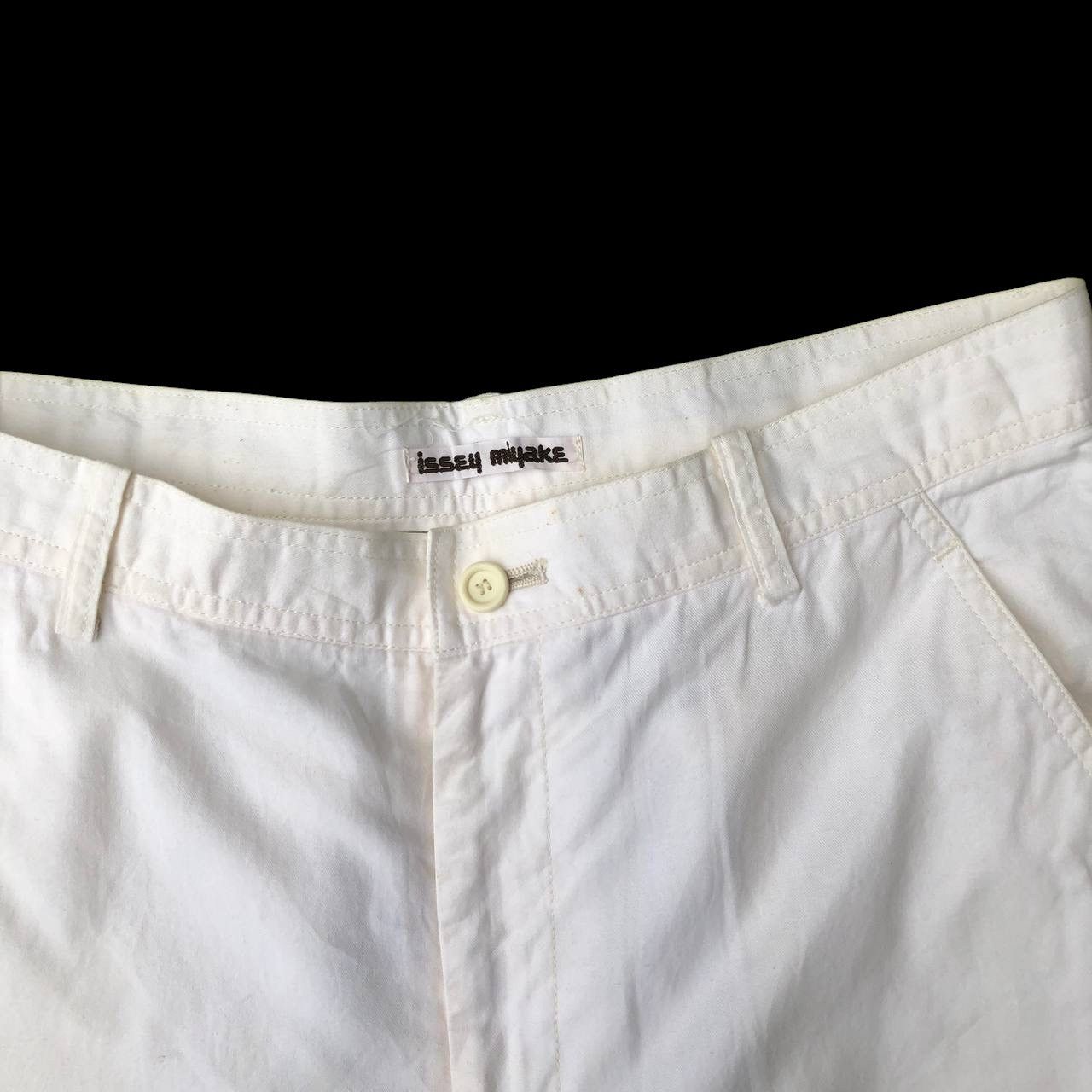 Issey Miyake × Vintage VINTAGE 80’s ISSEY MIYAKE MEN CASUAL PANTS Size US 29 - 3 Thumbnail