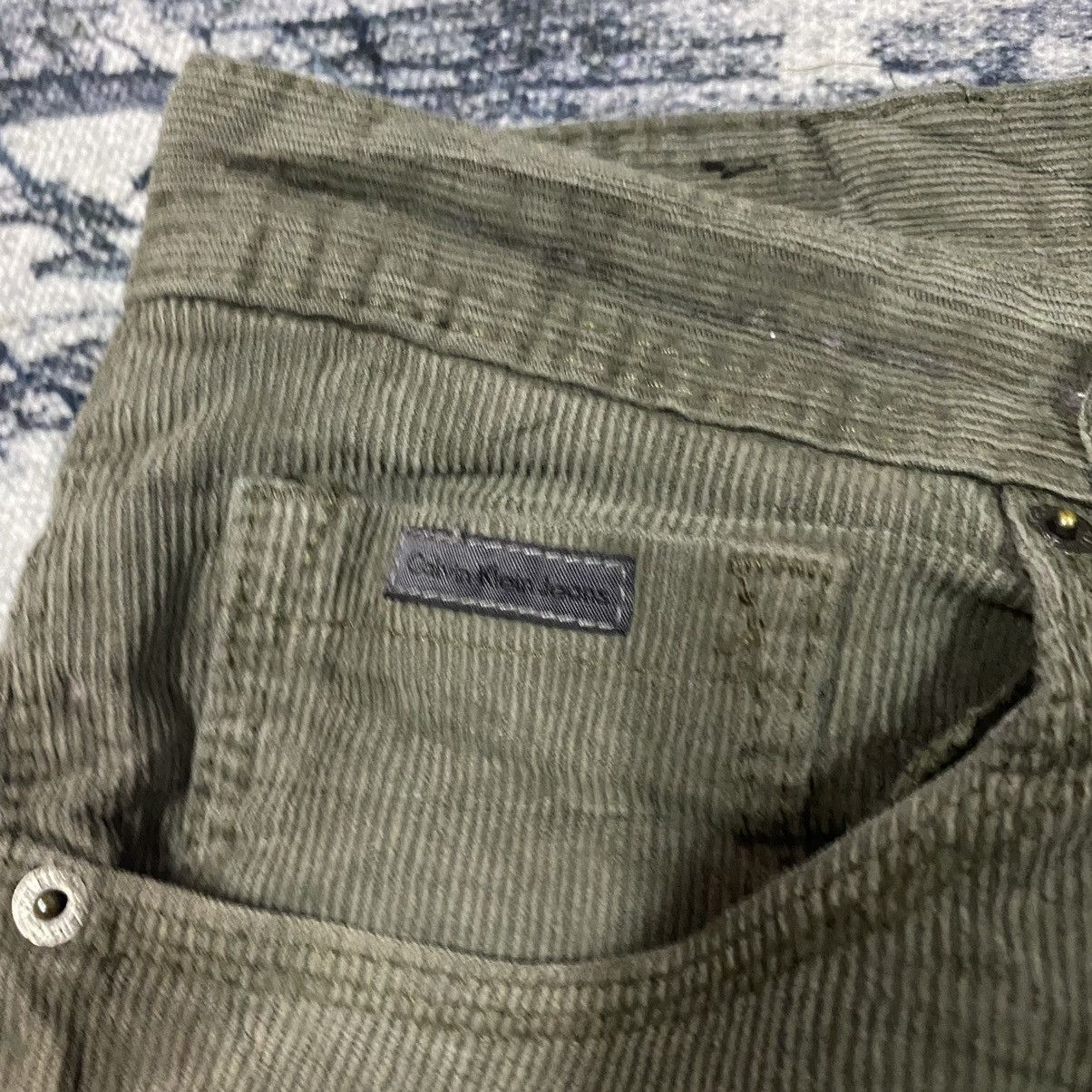 Calvin Klein × Vintage Vintage CK Calvin Klein Faded Corduroy Pants Size US 40 / EU 56 - 7 Thumbnail