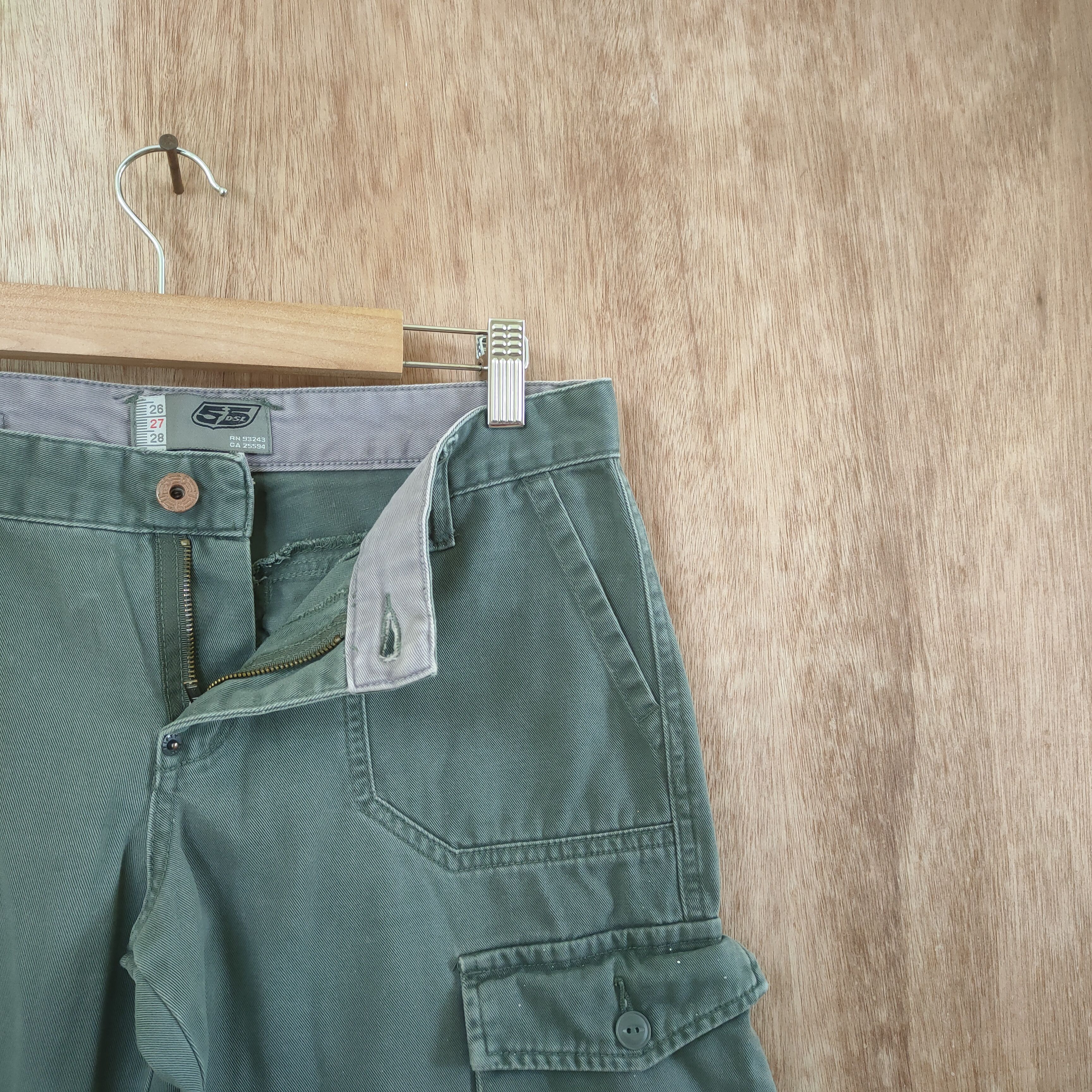 Japanese Brand VINTAGE 55 PAINT CARGO PANTS Size US 28 / EU 44 - 6 Thumbnail