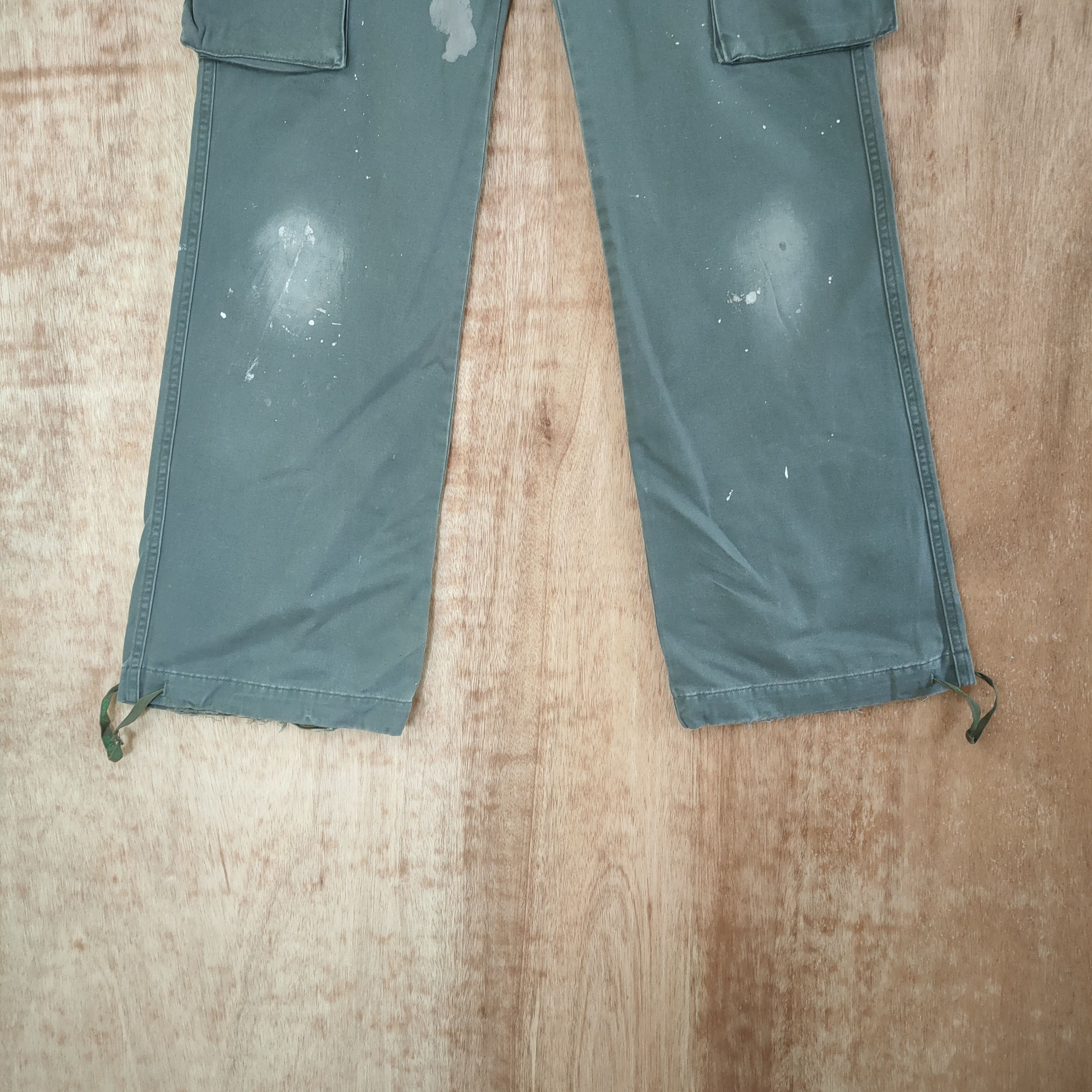 Japanese Brand VINTAGE 55 PAINT CARGO PANTS Size US 28 / EU 44 - 3 Thumbnail