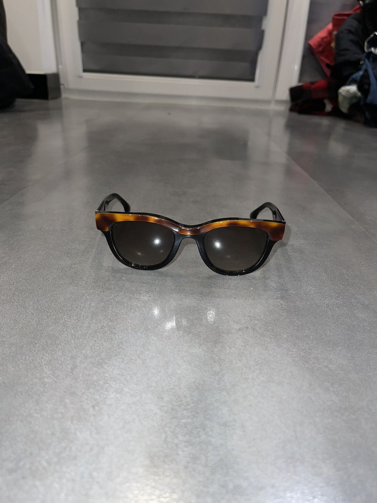 Prada Prada SPR27P MA4-1X1 Tiger Black Sunglasses Size ONE SIZE - 2 Thumbnail